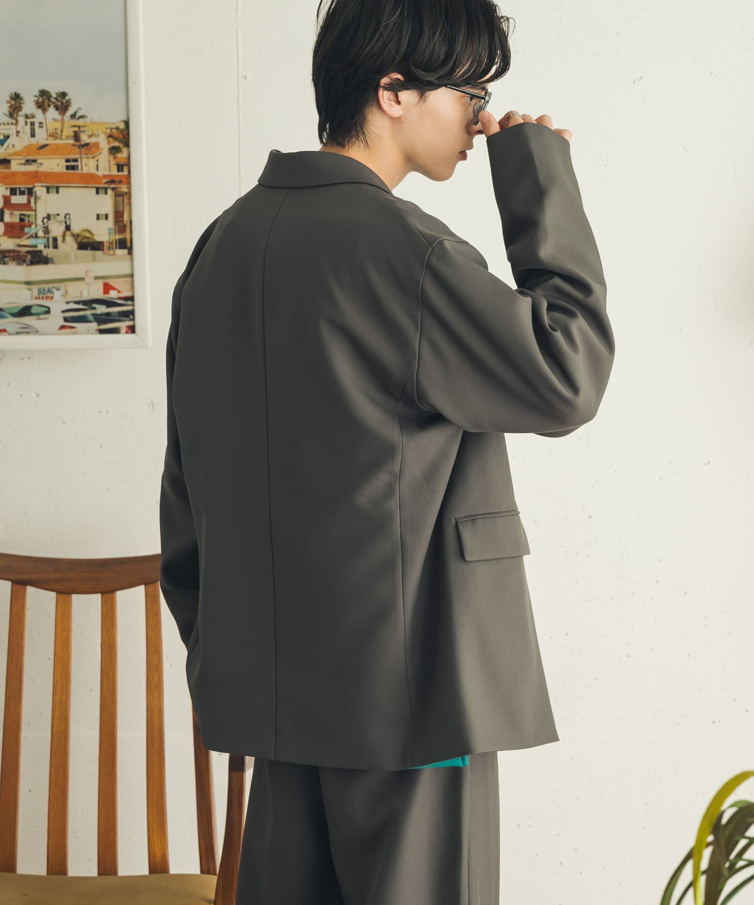 身長 : 173cm サイズ : L