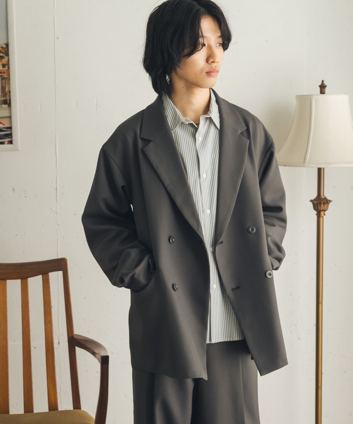 身長 : 172cm サイズ : L
