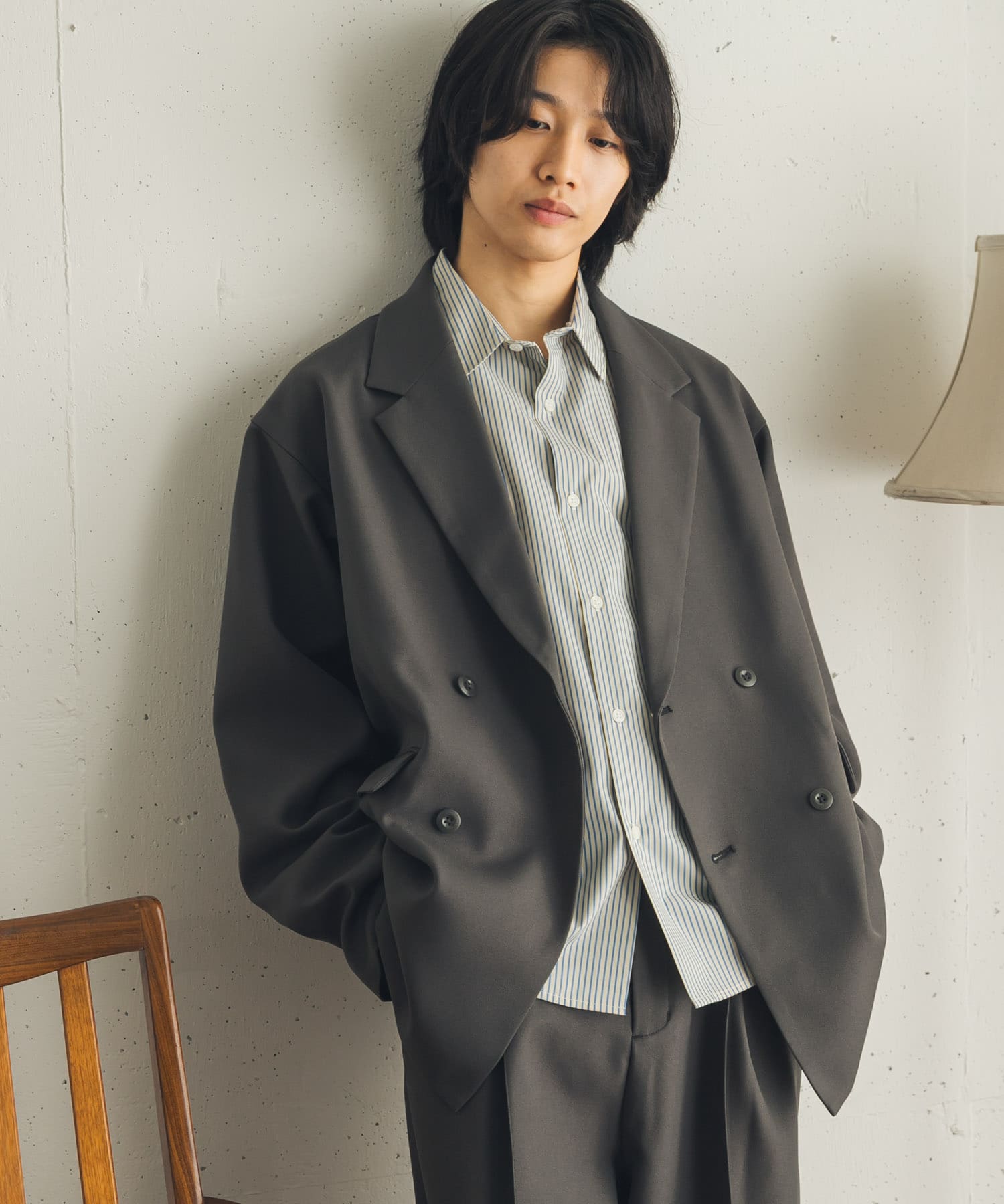 身長 : 172cm サイズ : L