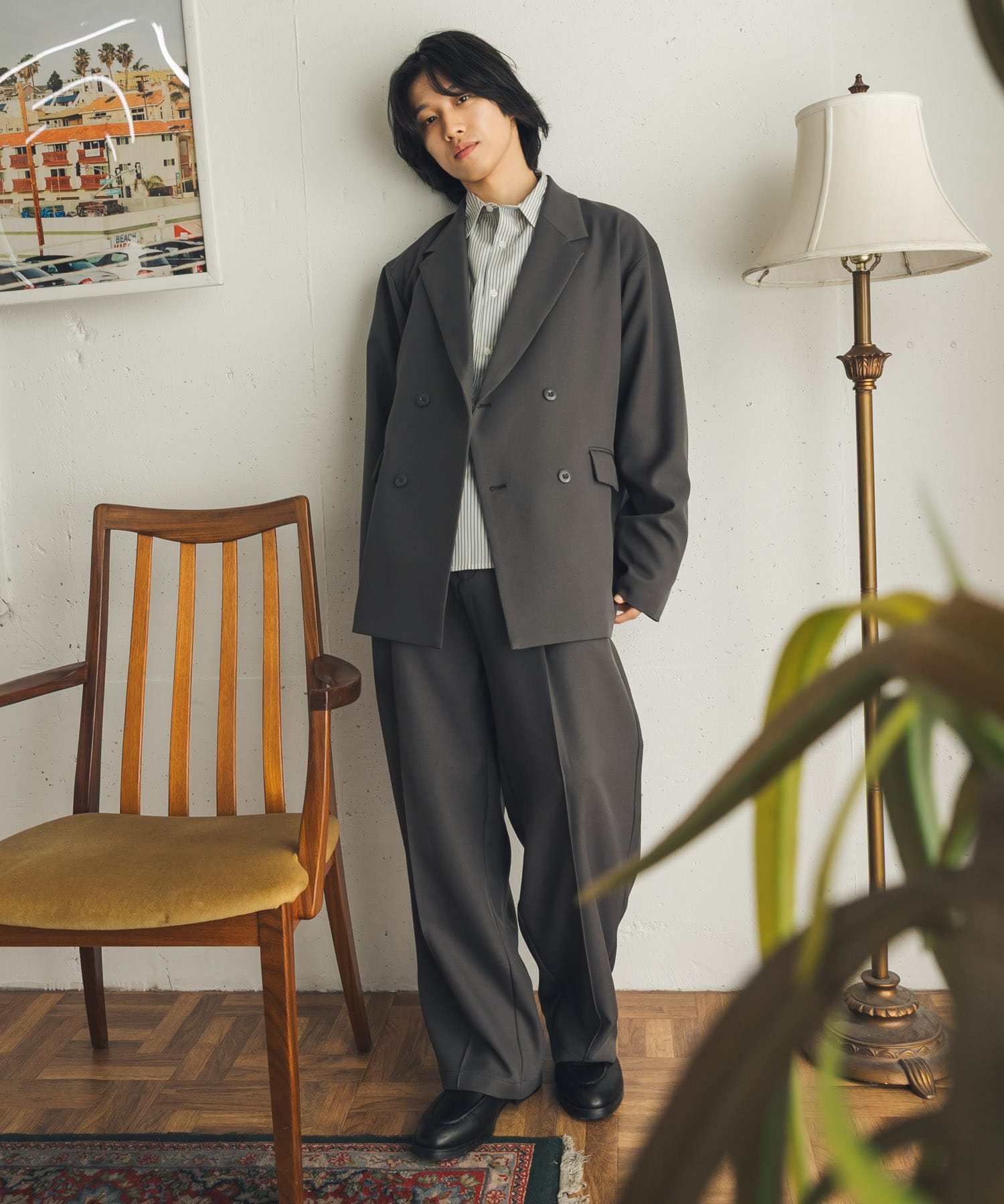 身長 : 172cm サイズ : L