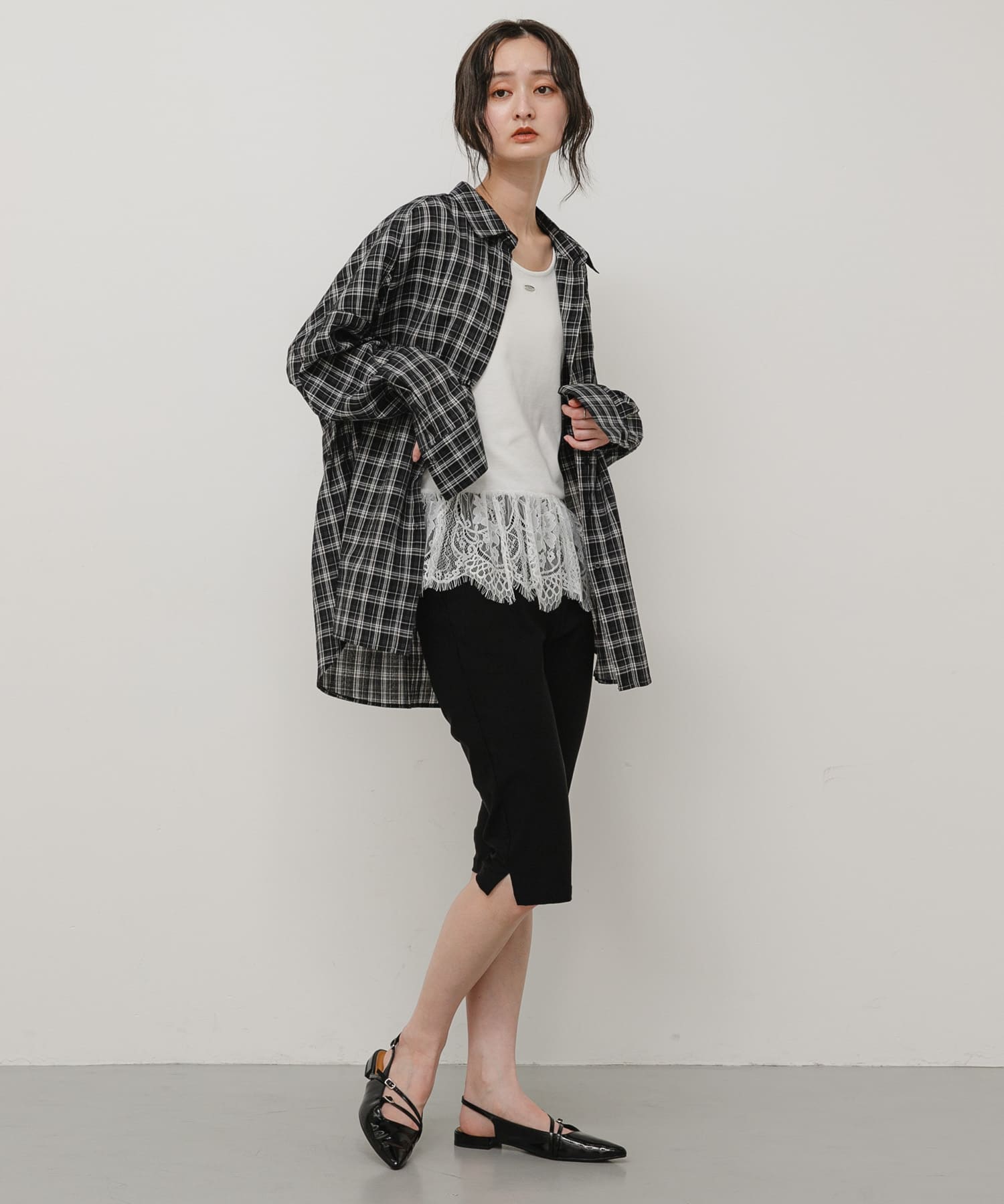 身長：169cm サイズ：one