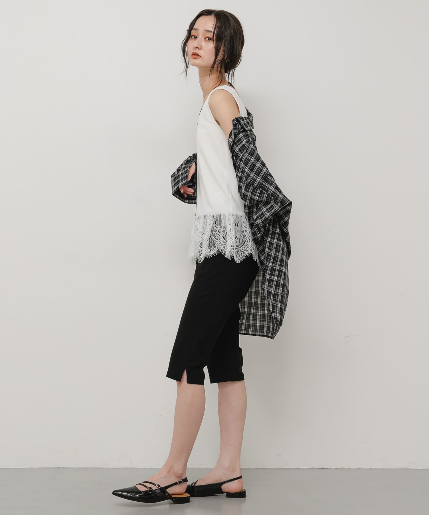 身長：169cm サイズ：one