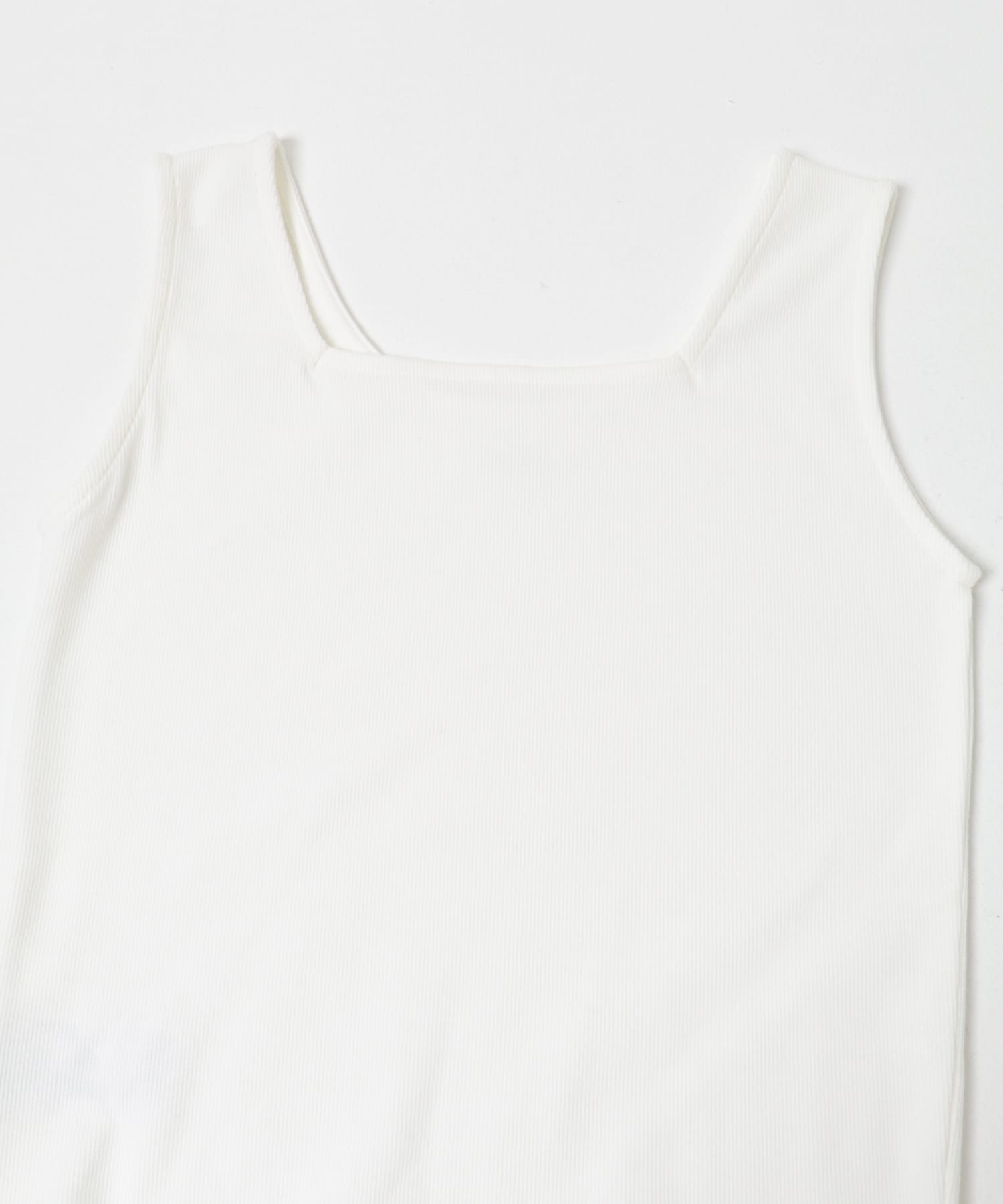 2WAYティアードフリルレーストップ OFF WHITE One