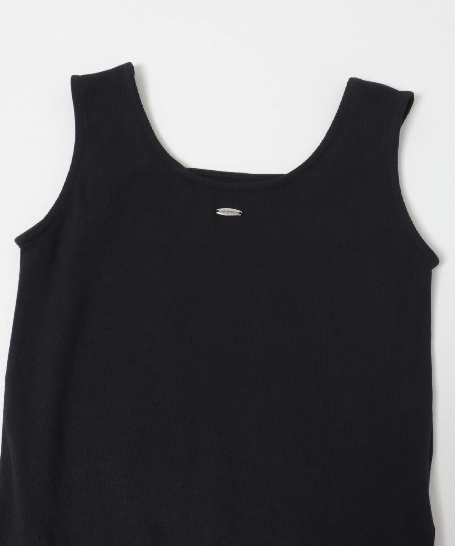 2WAYティアードフリルレーストップ BLACK One