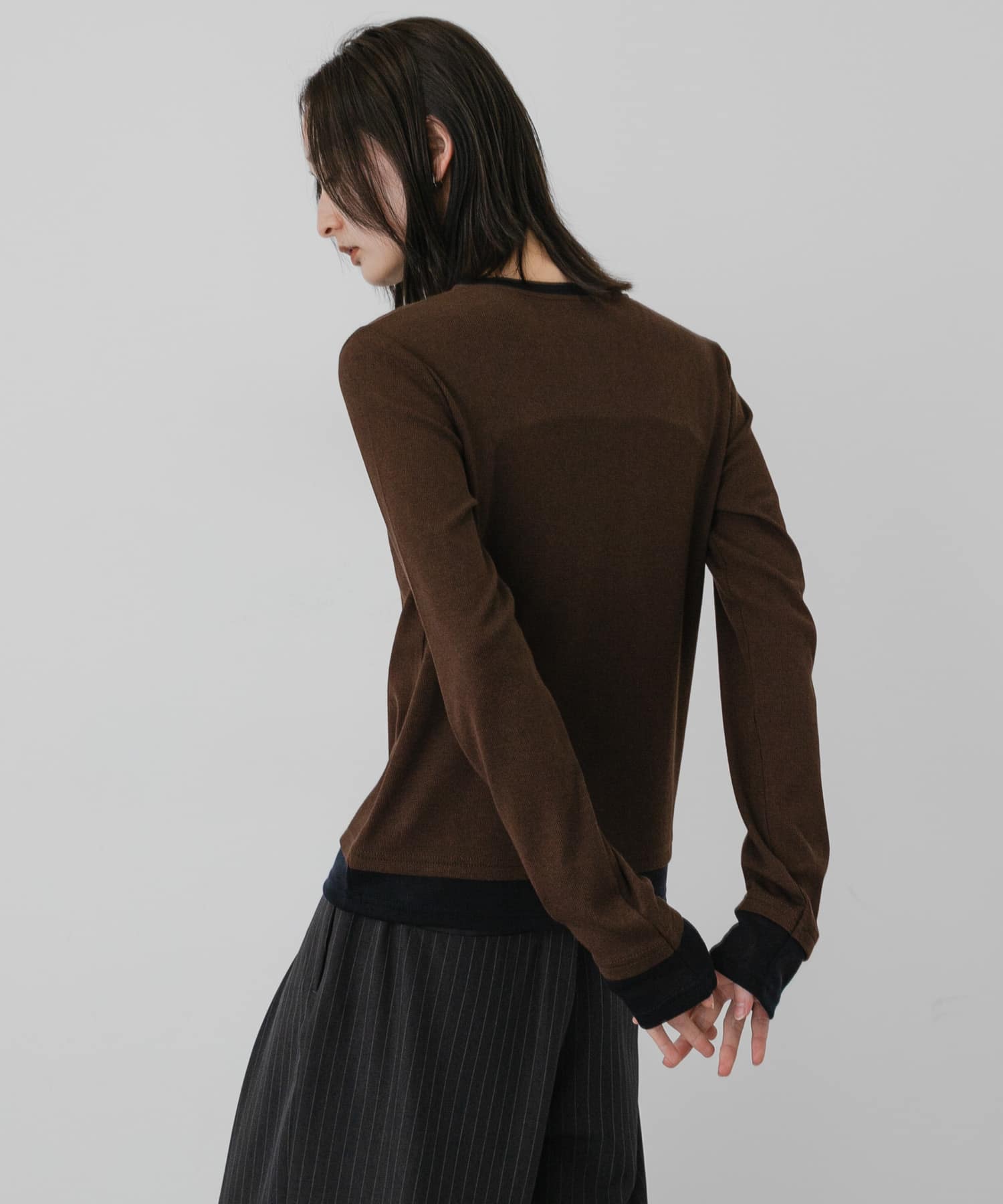 身長：169cm サイズ：one