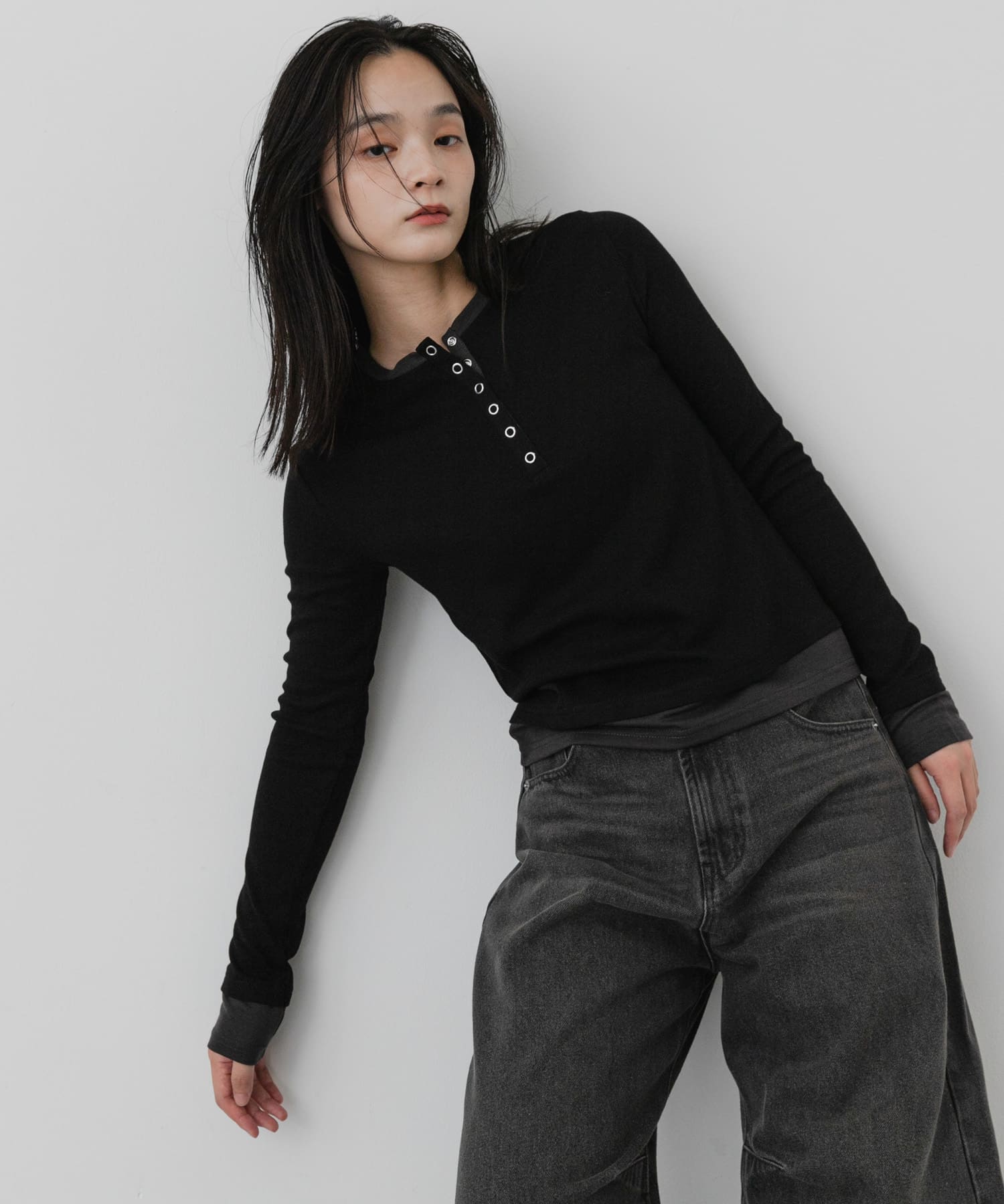 身長：163cm サイズ：one
