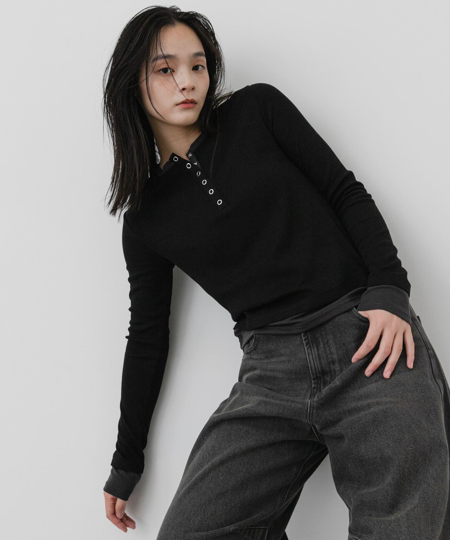 身長：163cm サイズ：one