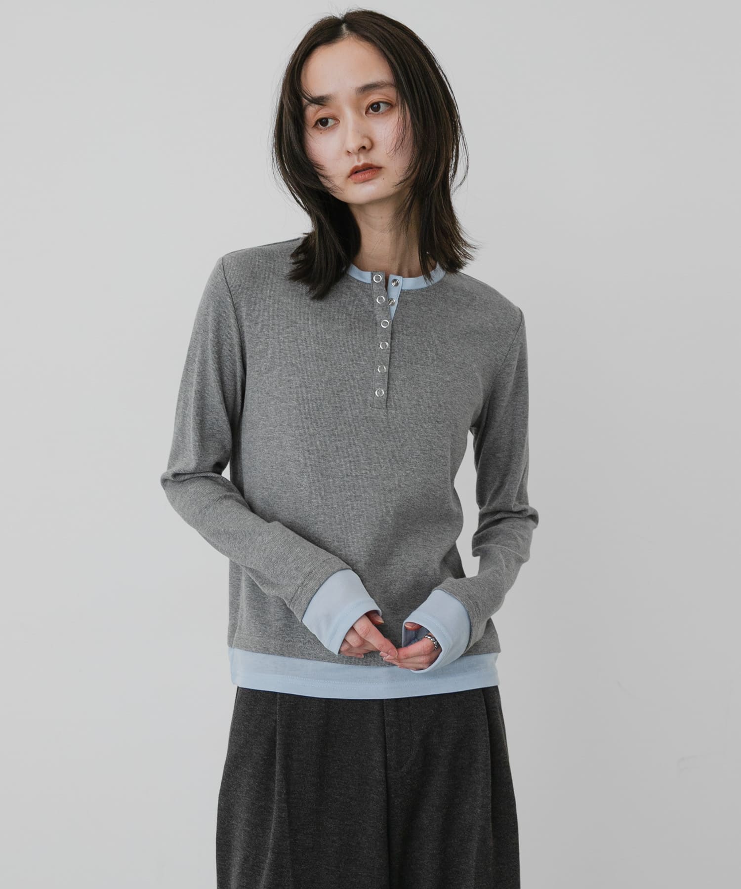 身長：169cm サイズ：one