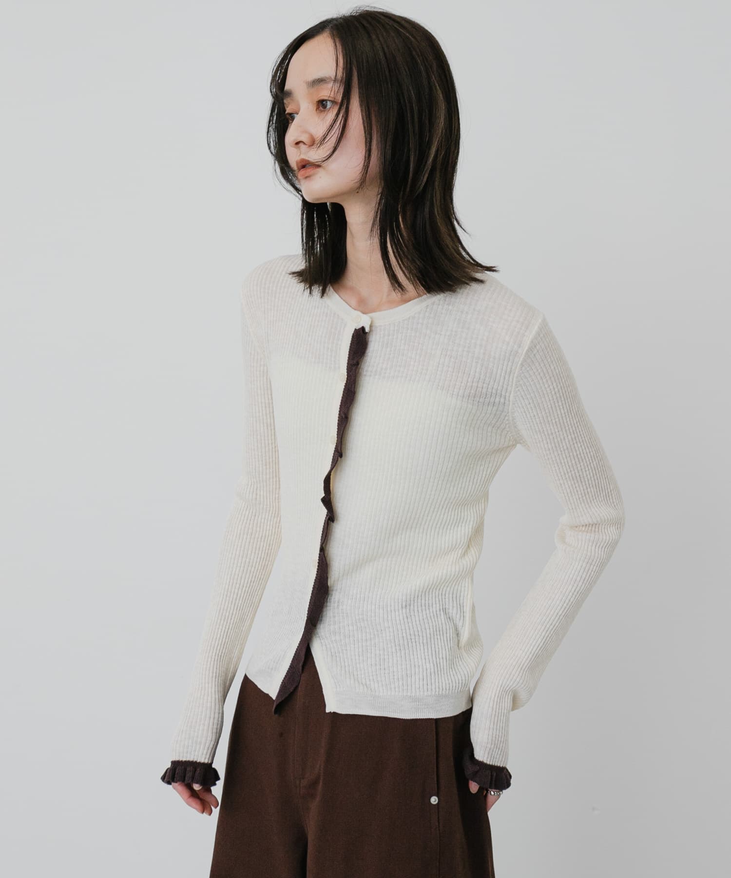 身長：169cm サイズ：one