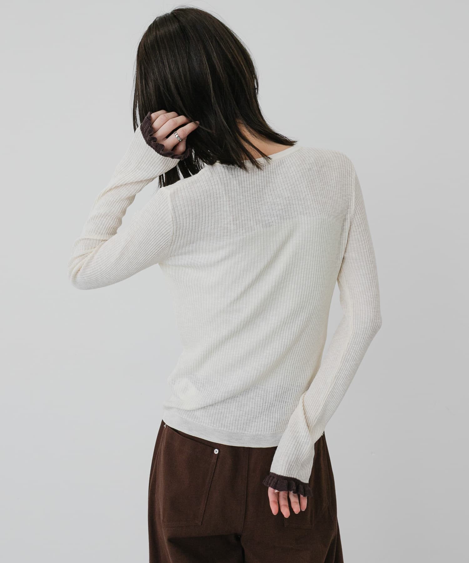 身長：169cm サイズ：one