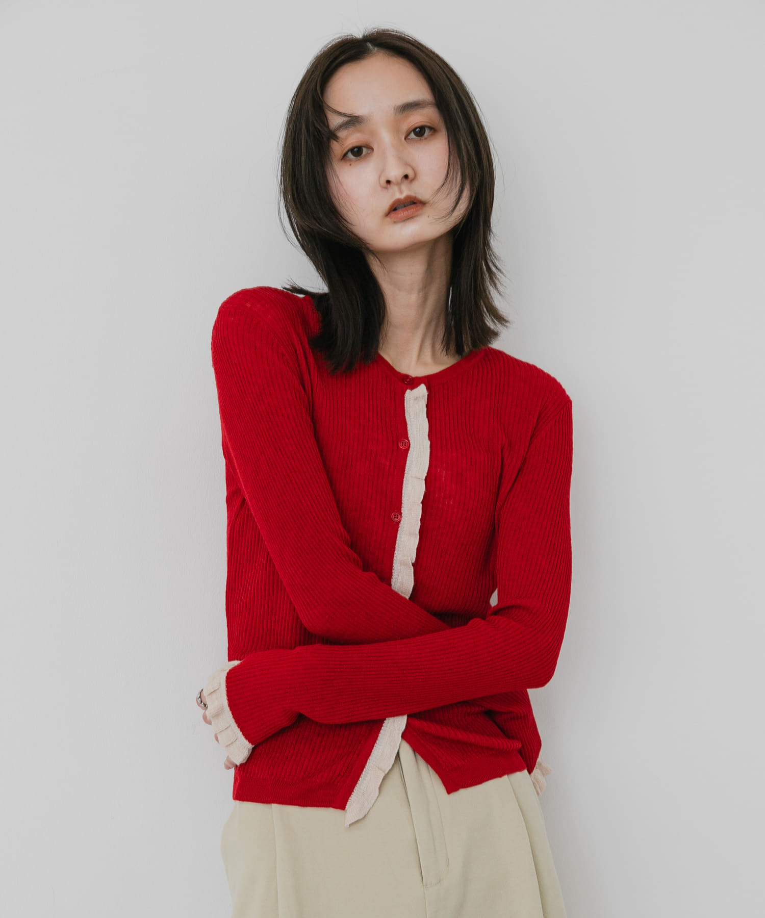 身長：169cm サイズ：one