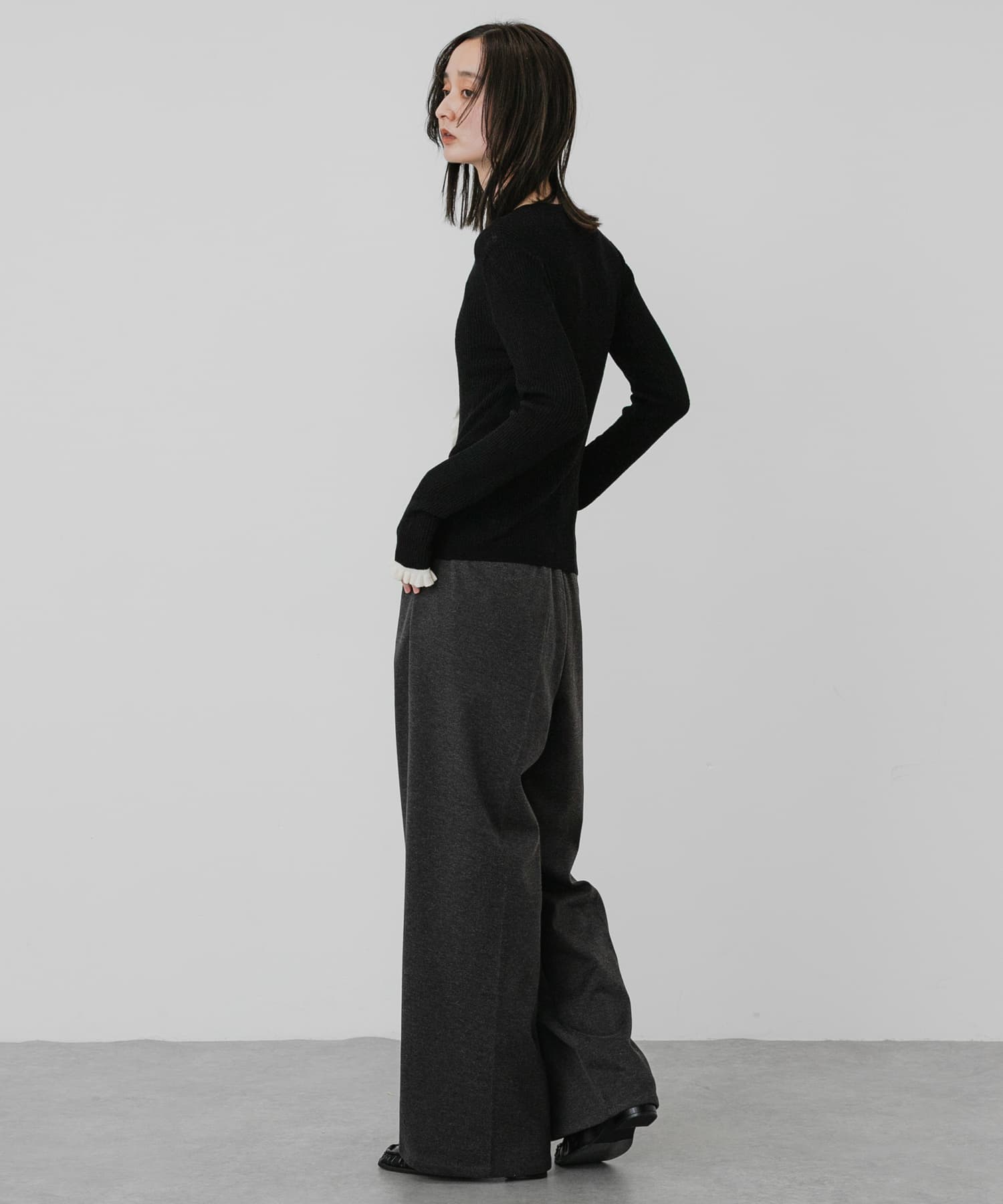 身長：169cm サイズ：one