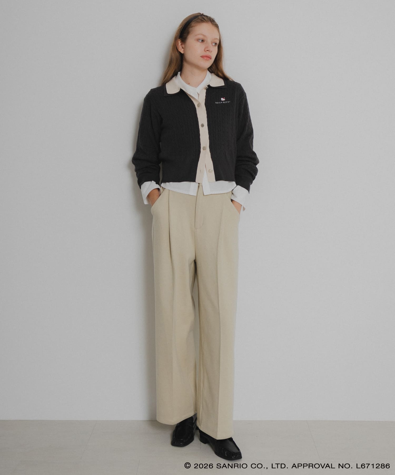 身長：172cm サイズ：one