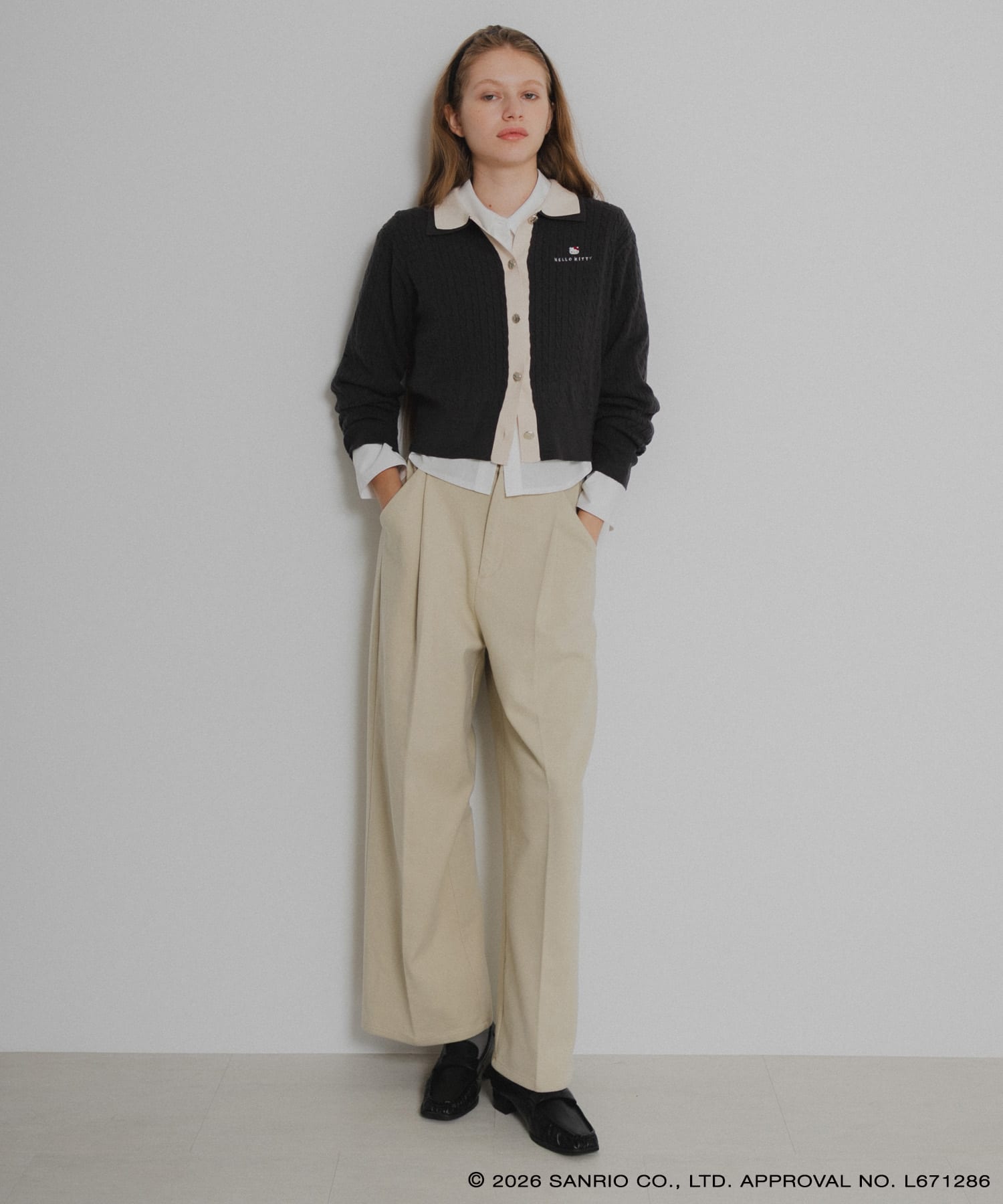 身長：172cm サイズ：one