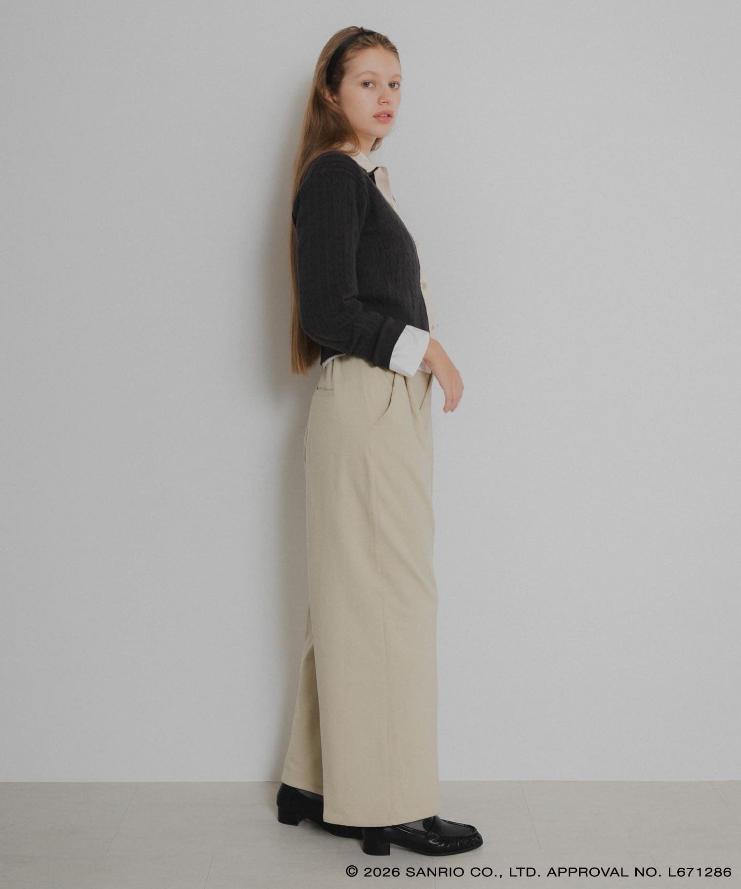 身長：172cm サイズ：one