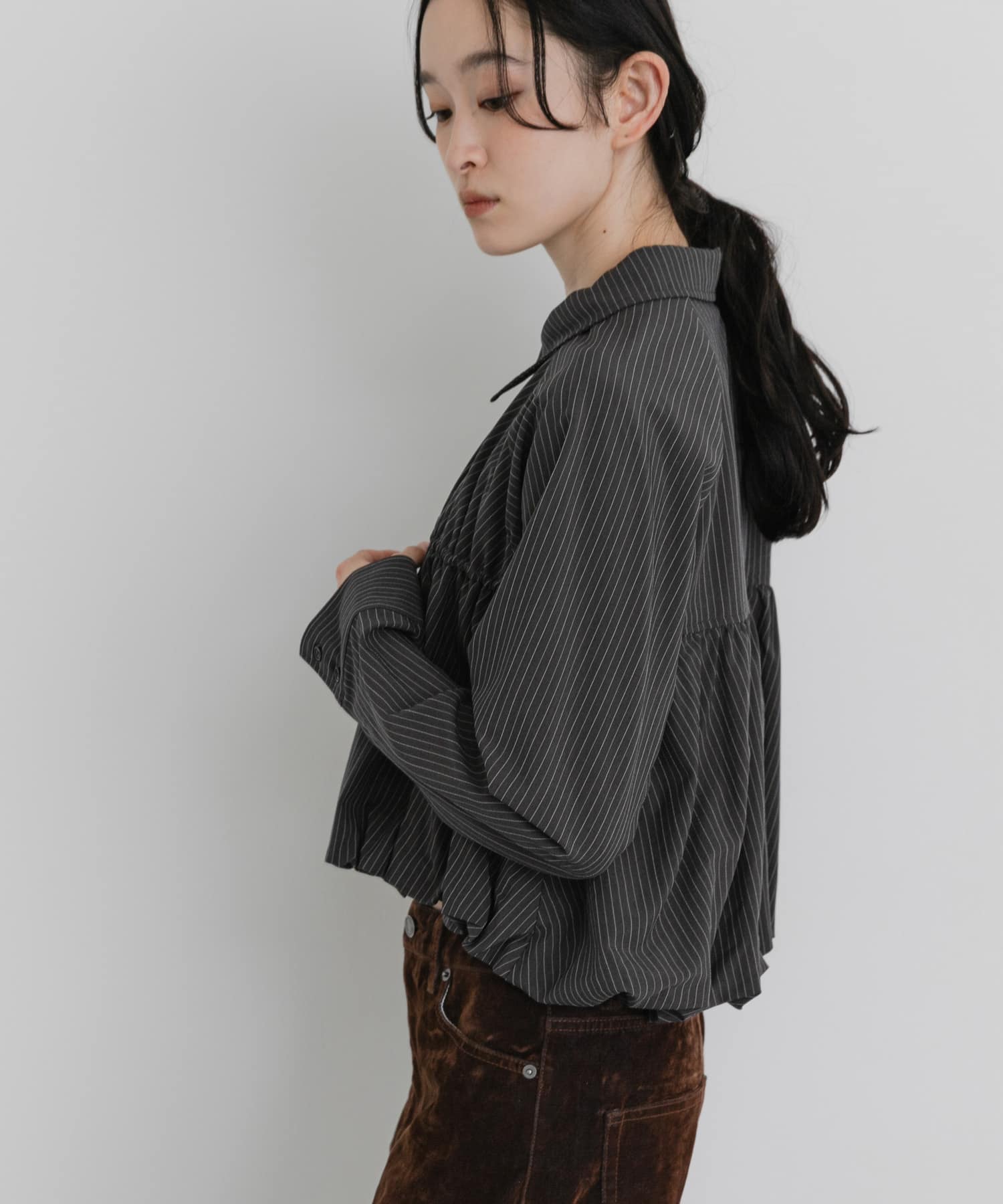身長：163cm サイズ：one