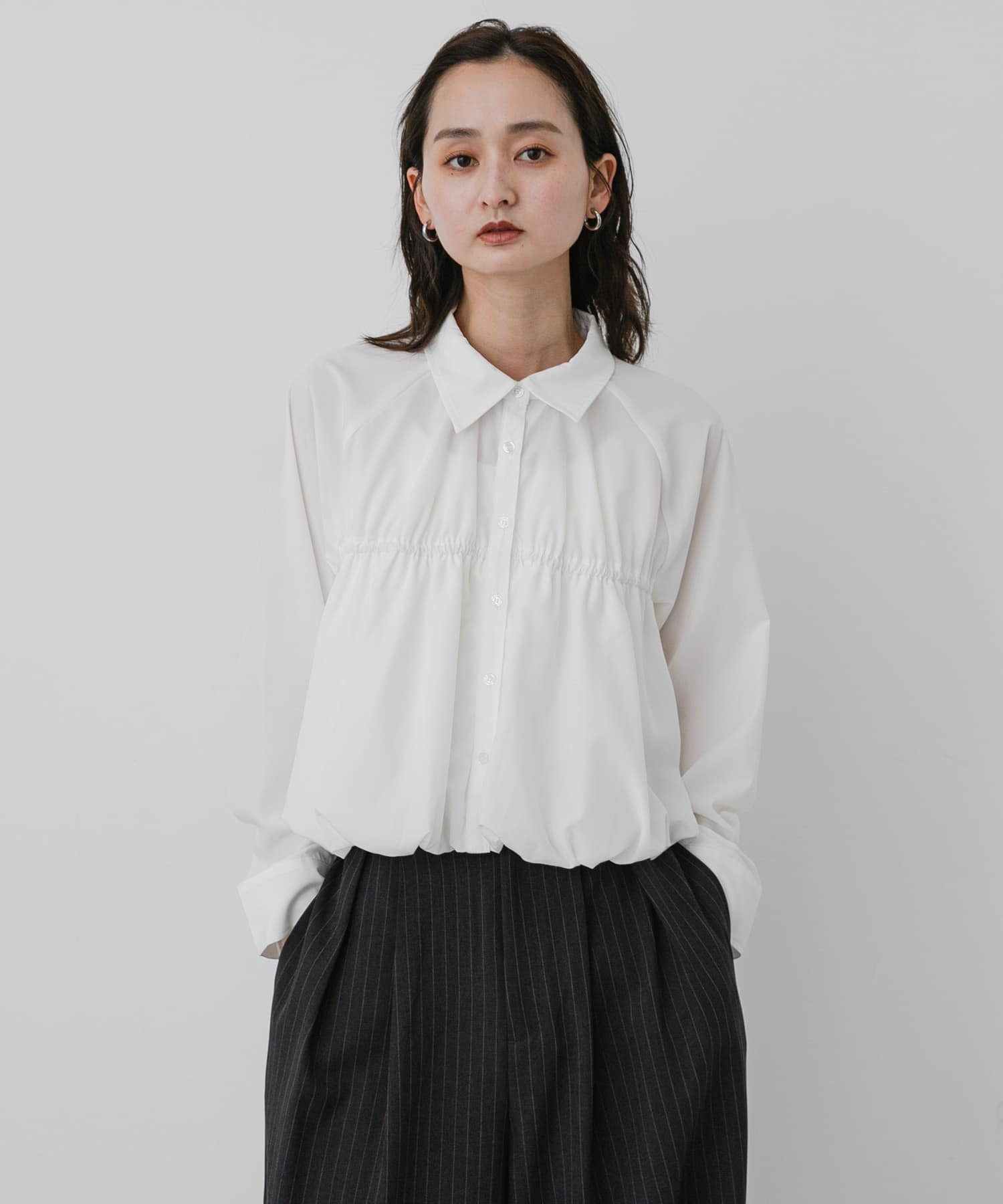 身長：169cm サイズ：one
