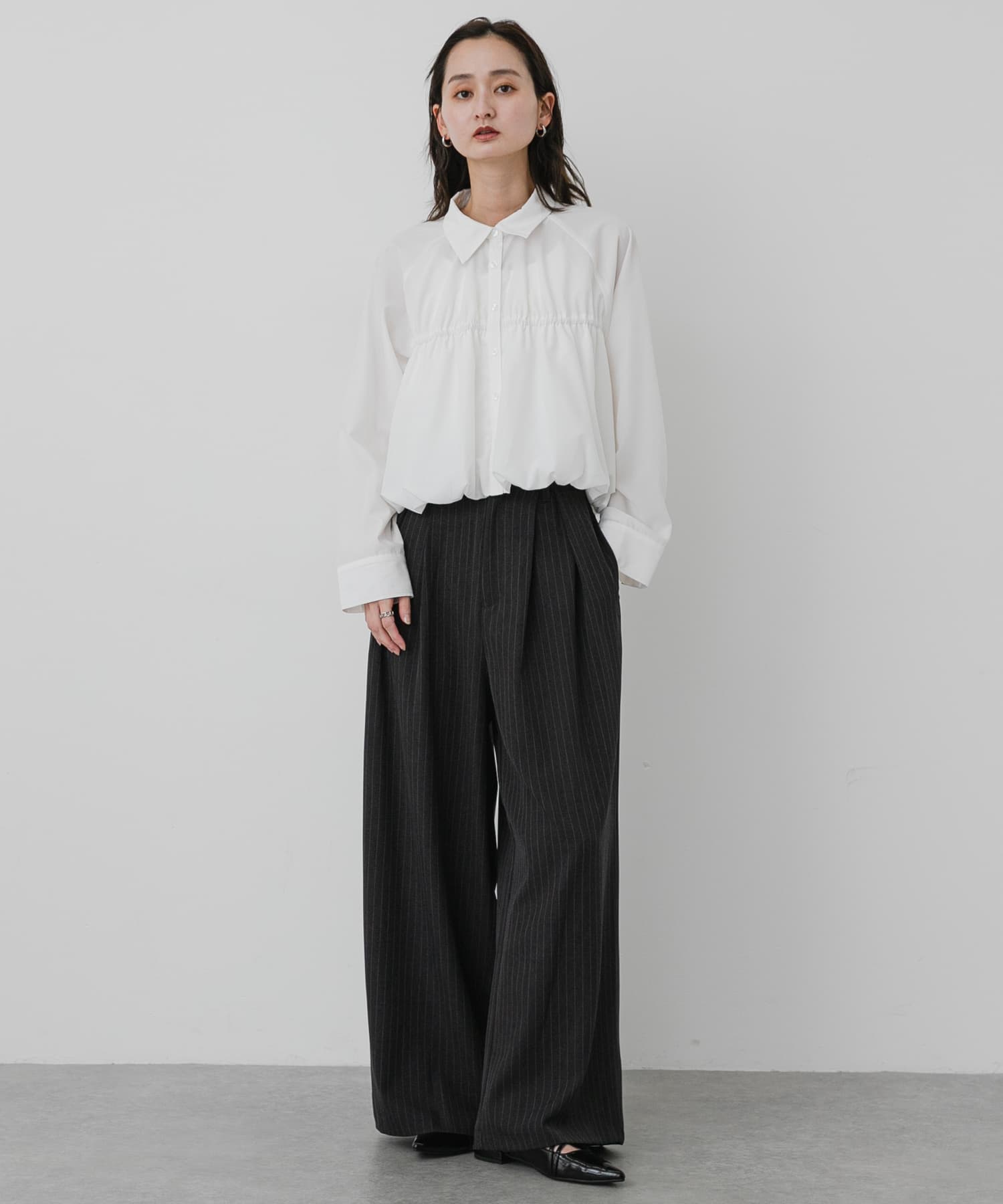 身長：169cm サイズ：one