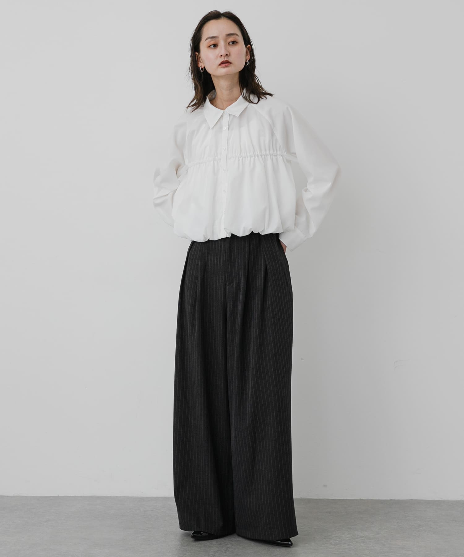 身長：169cm サイズ：one