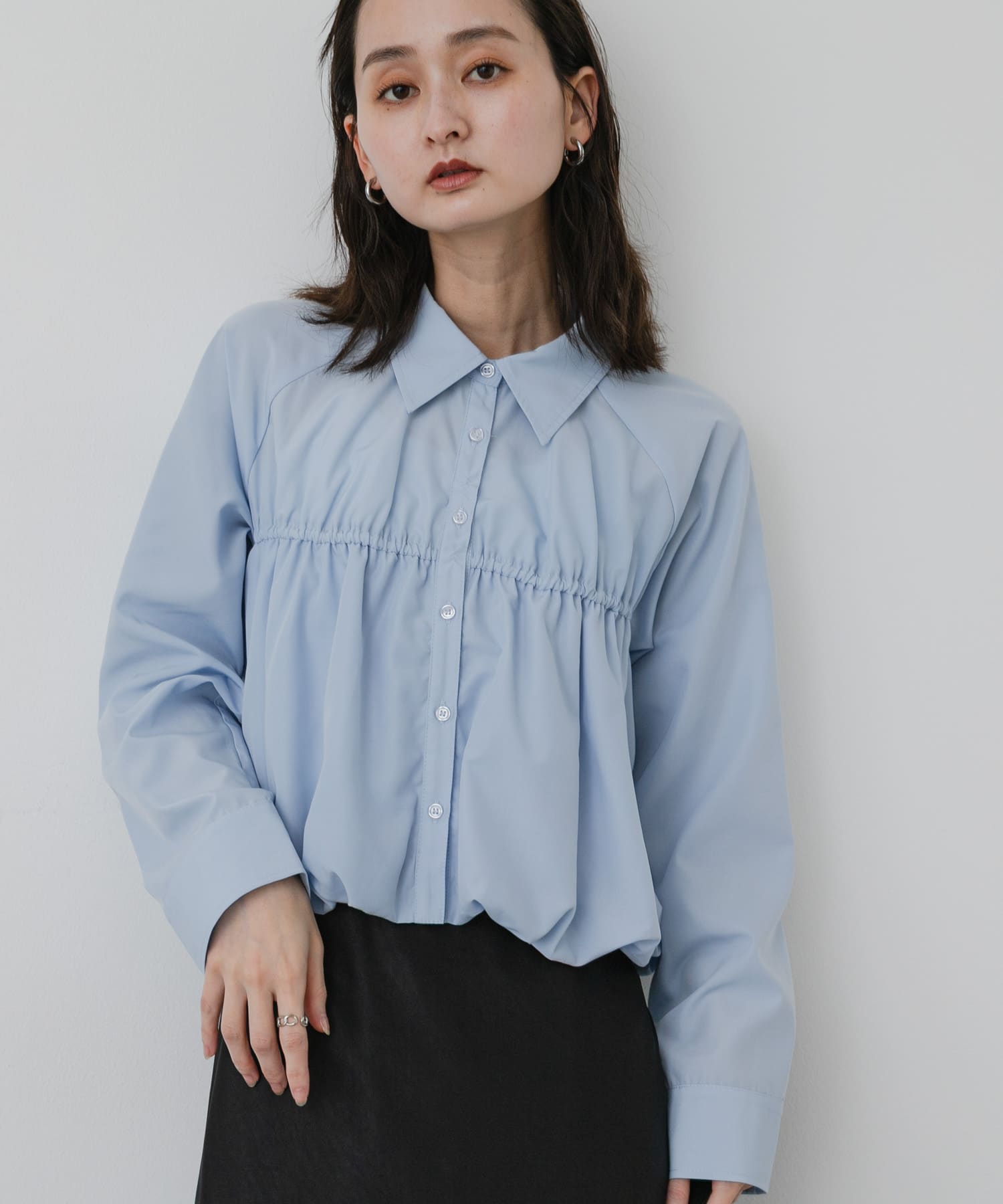 身長：169cm サイズ：one