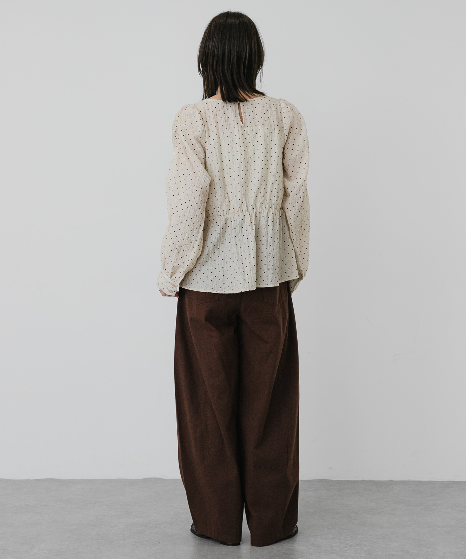身長：169cm サイズ：one