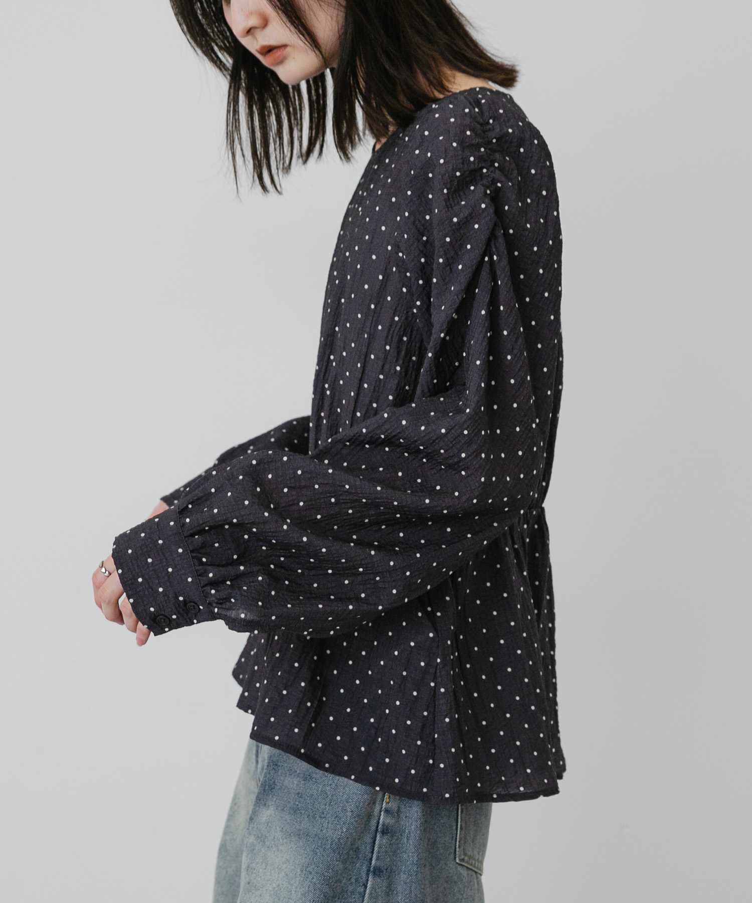 身長：169cm サイズ：one