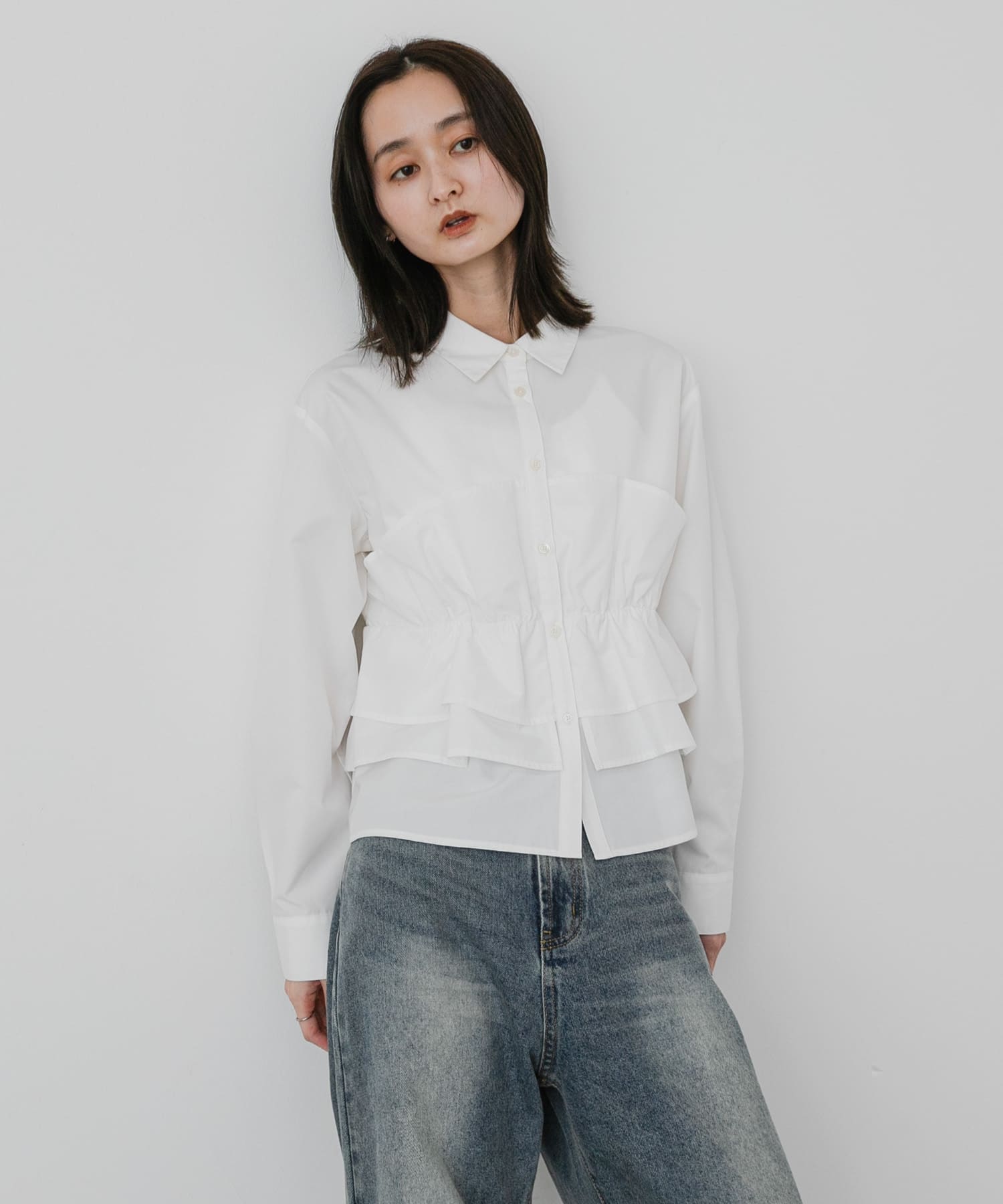 stjerneborg ビスチェ ビスチェドッキングシャツ(One L.BLUE): トップス｜URBAN RESEARCH公式