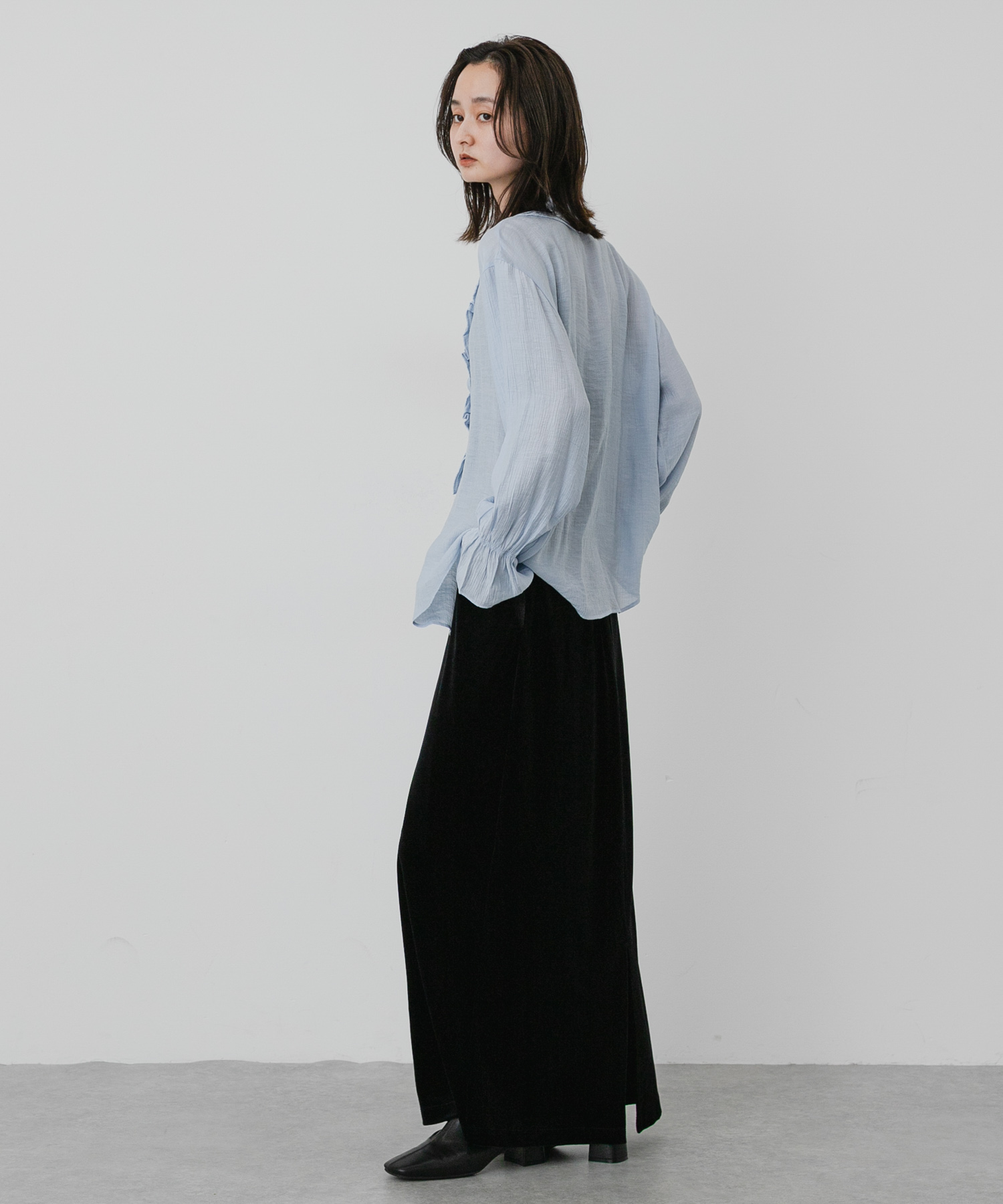 身長：169cm サイズ：one
