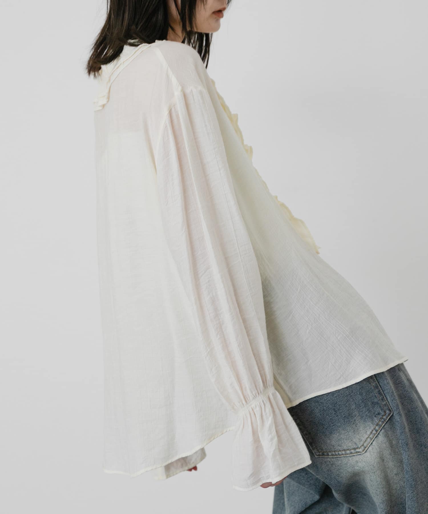 身長：169cm サイズ：one