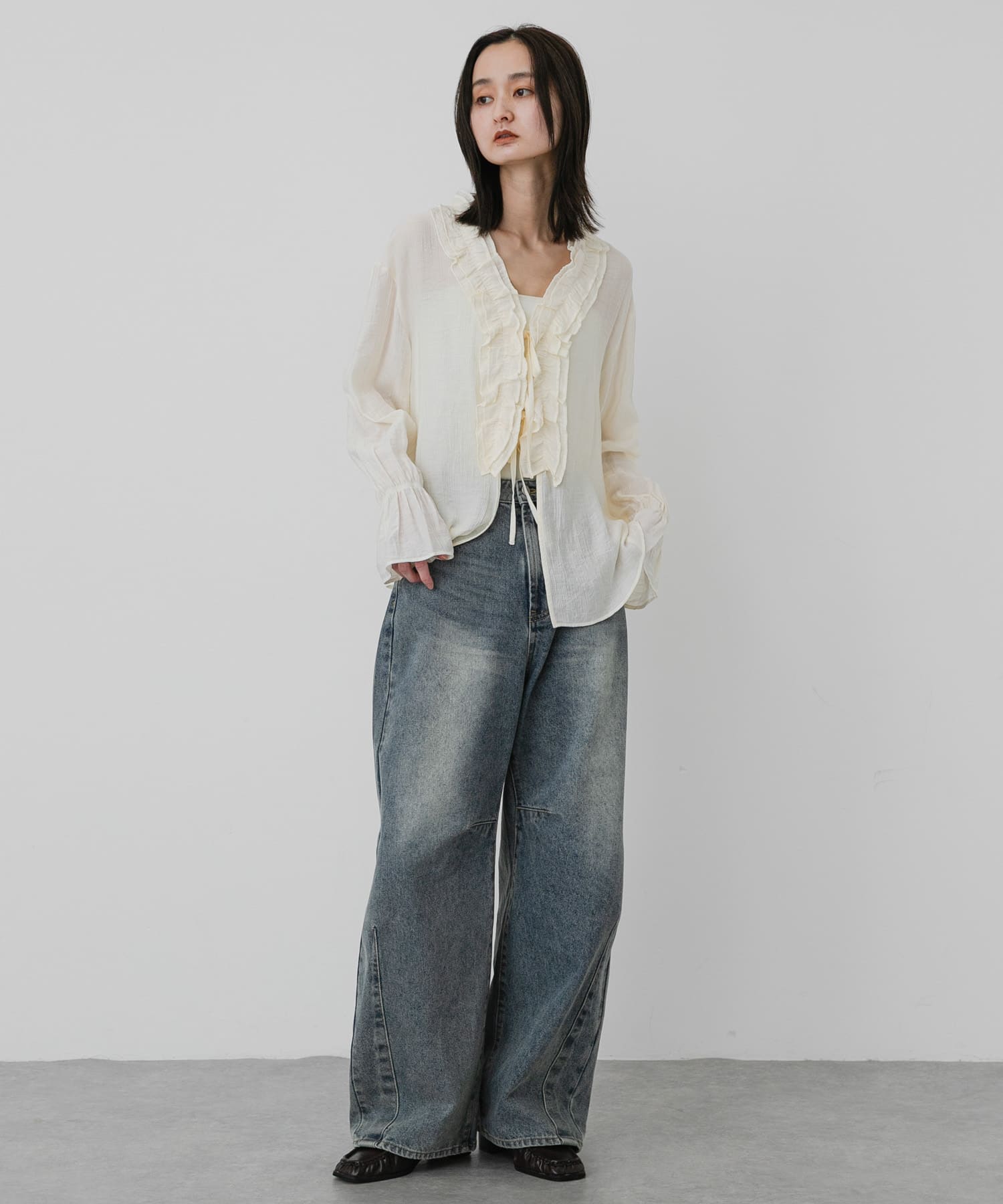 身長：169cm サイズ：one