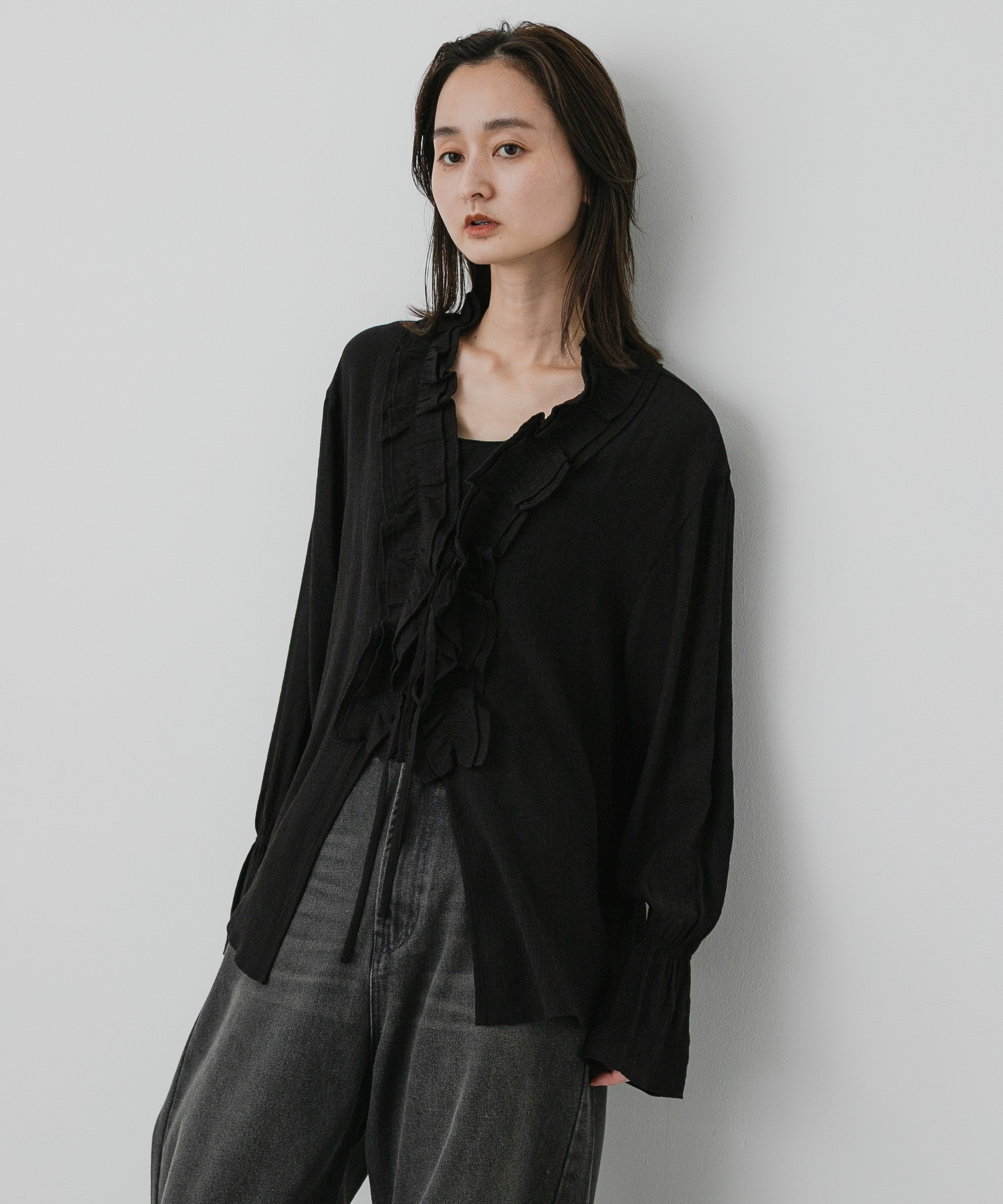 身長：169cm サイズ：one