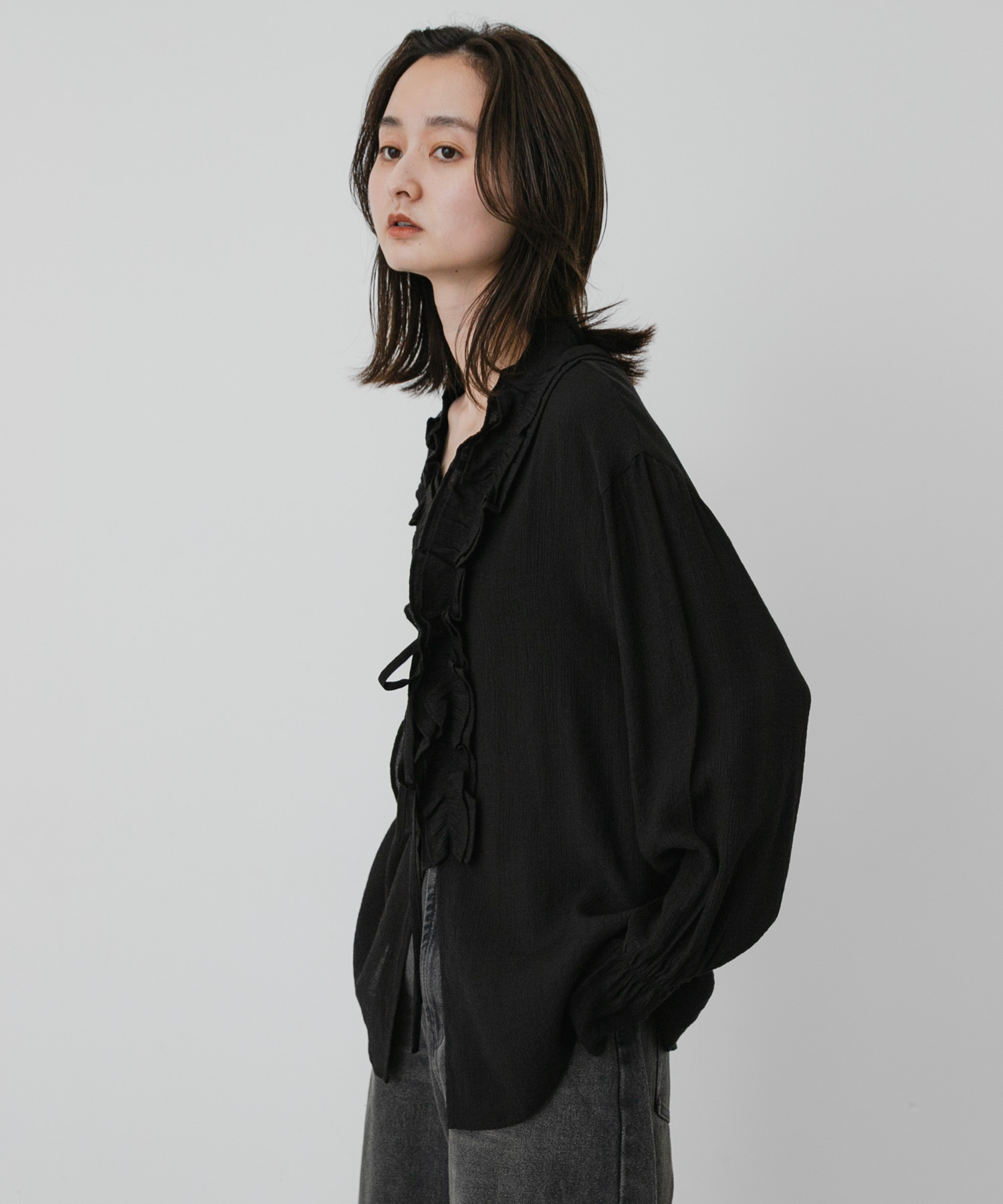 身長：169cm サイズ：one