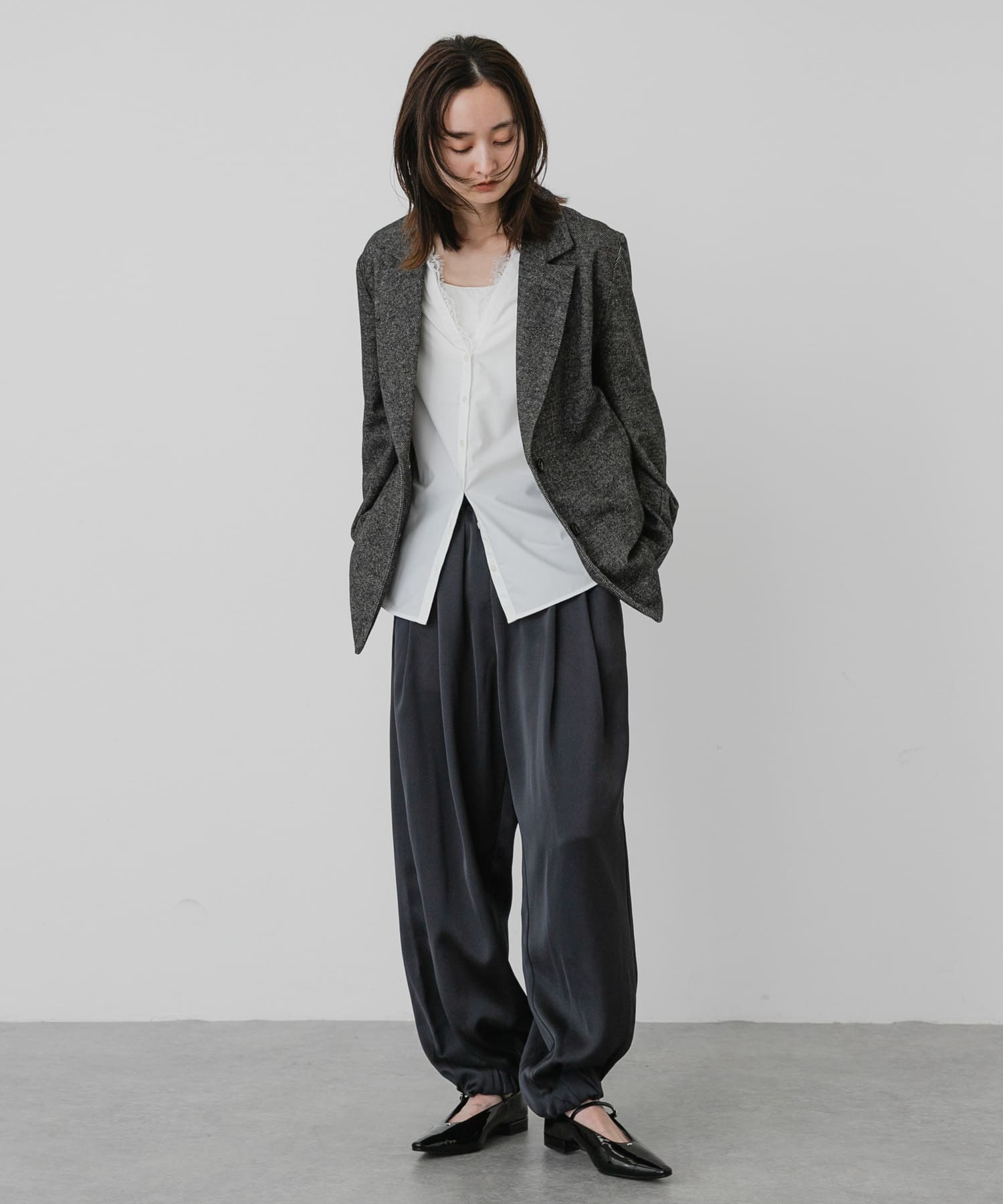身長：169cm サイズ：one