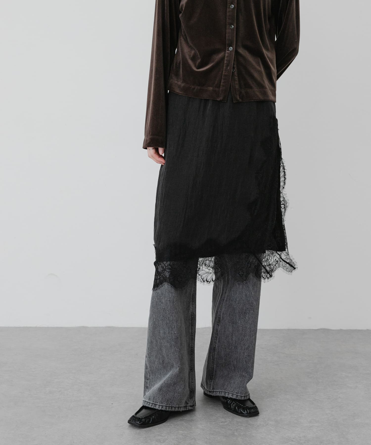 身長：169cm サイズ：one