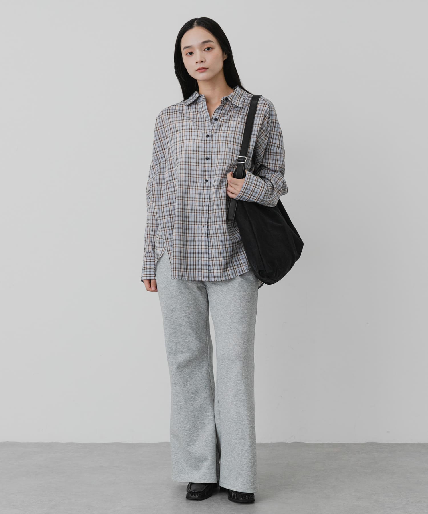 ビッグショルダーバッグ BLACK One