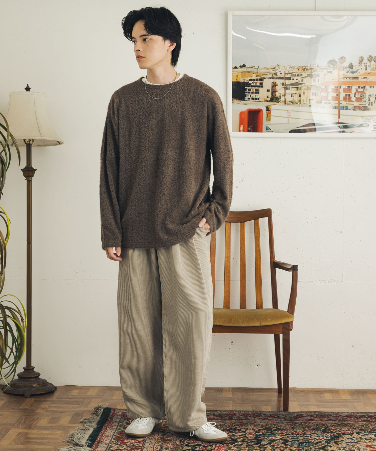 身長：173cm サイズ：L