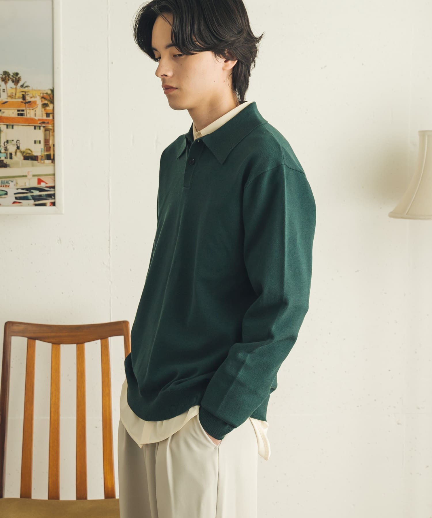 身長：173cm サイズ：L