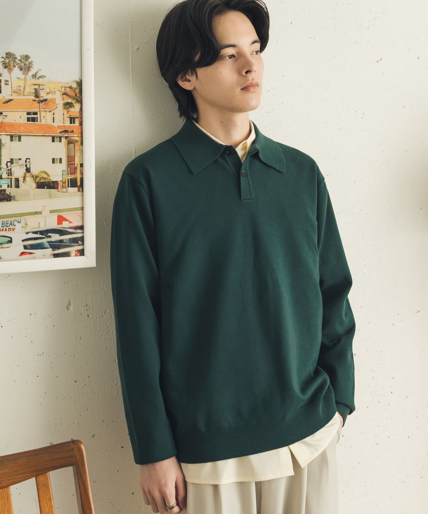 身長：173cm サイズ：L