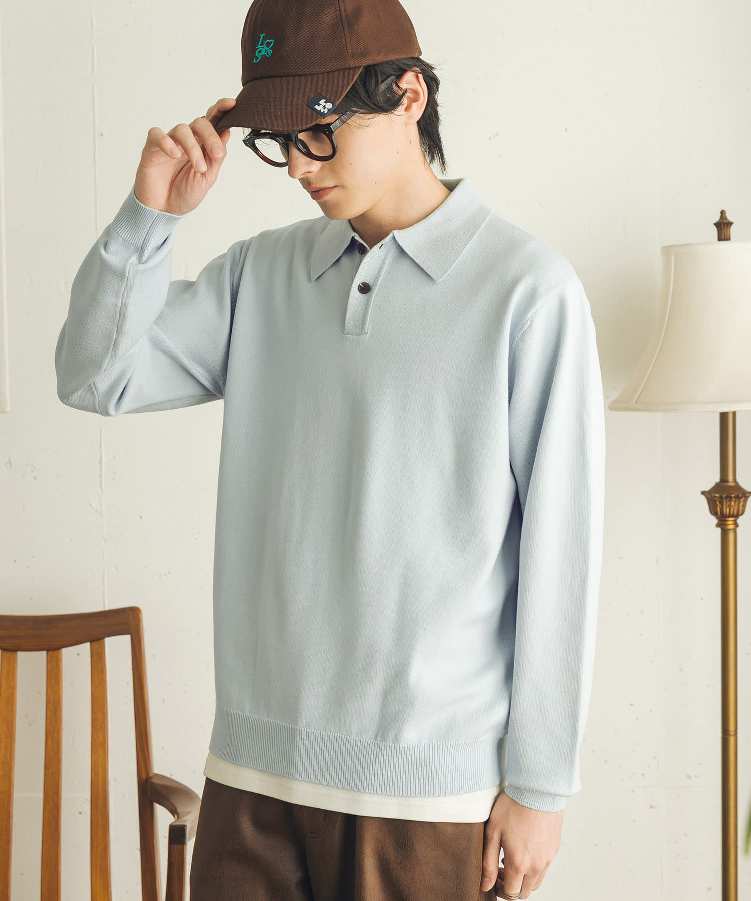 身長：173cm サイズ：L