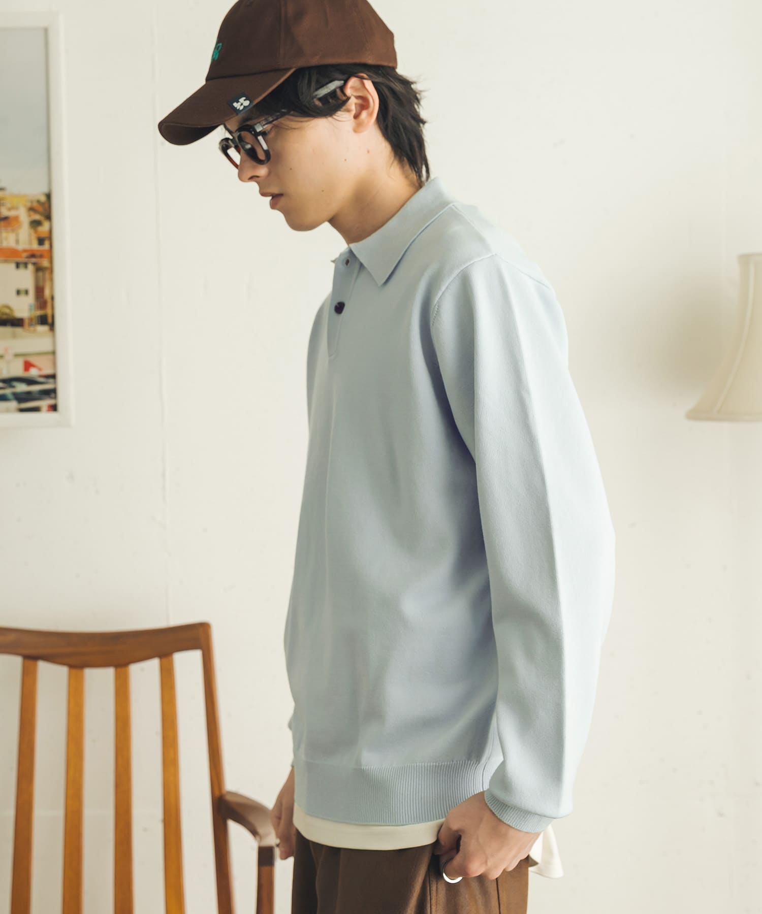 身長：173cm サイズ：L