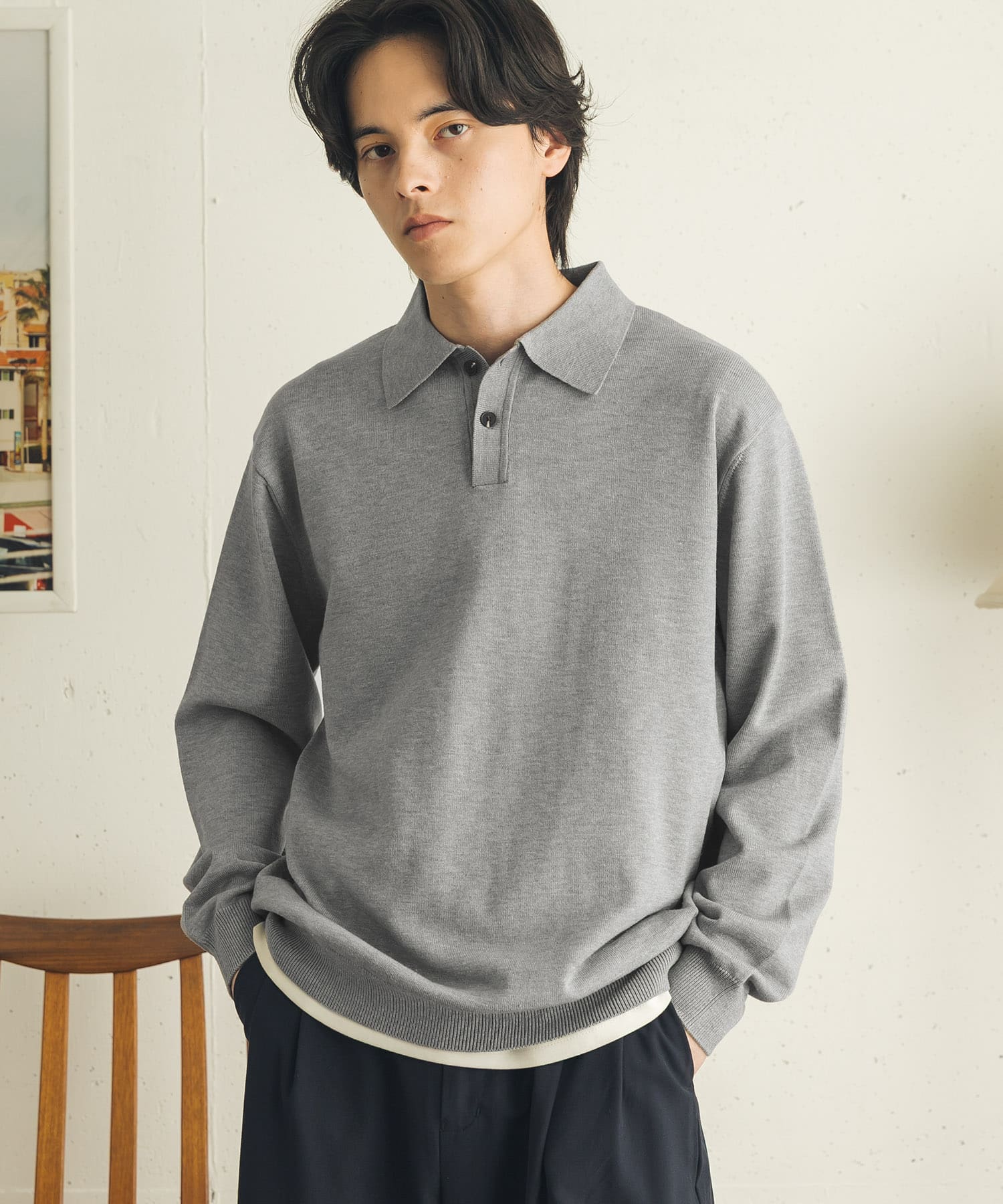 身長：173cm サイズ：L