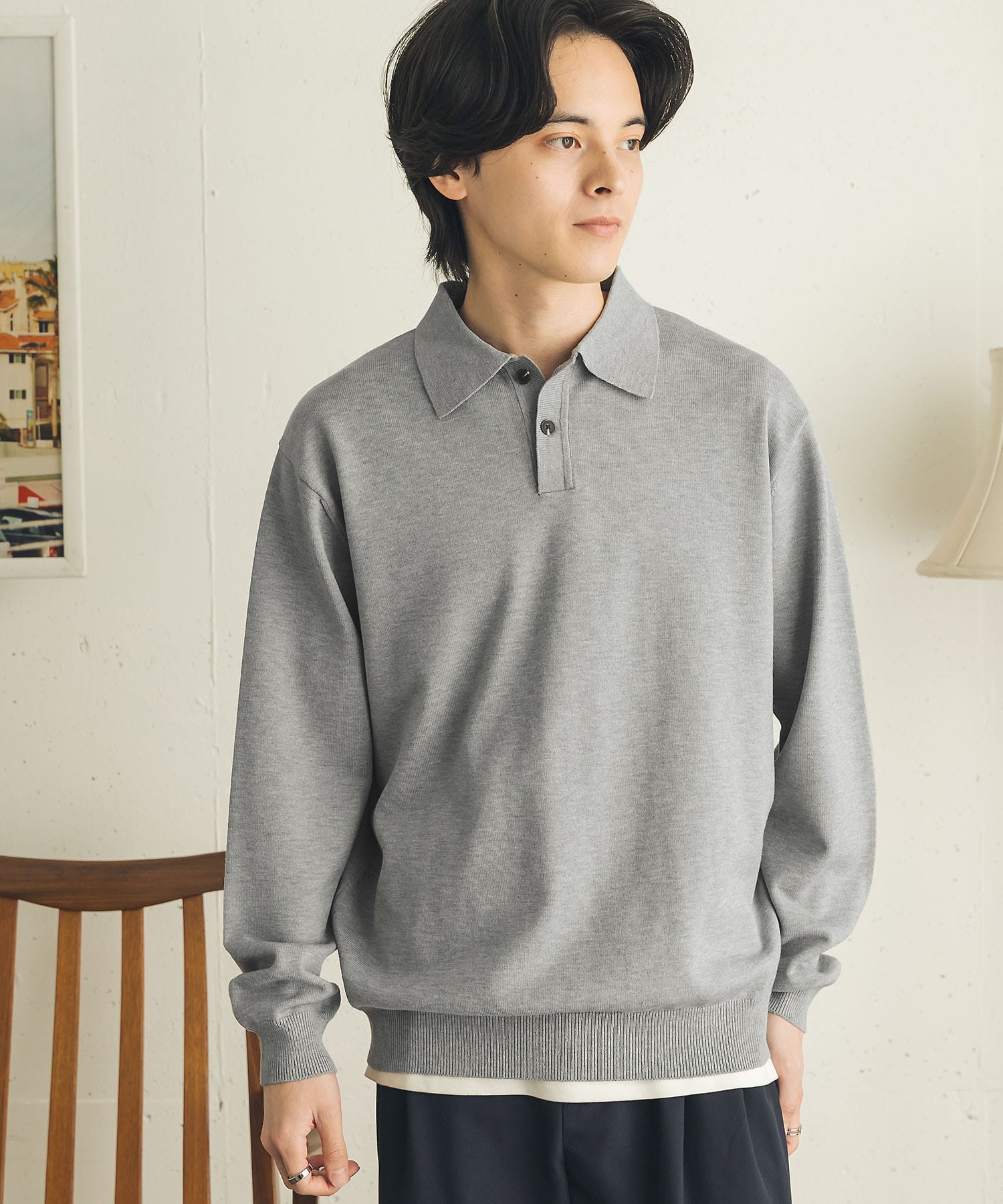 身長：173cm サイズ：L