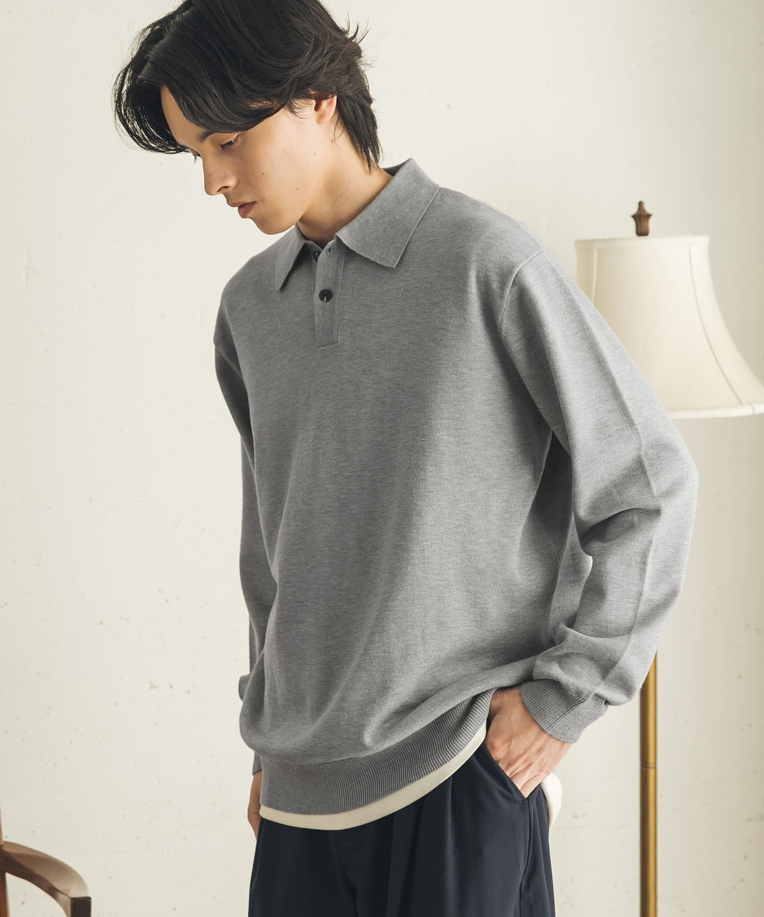 身長：173cm サイズ：L