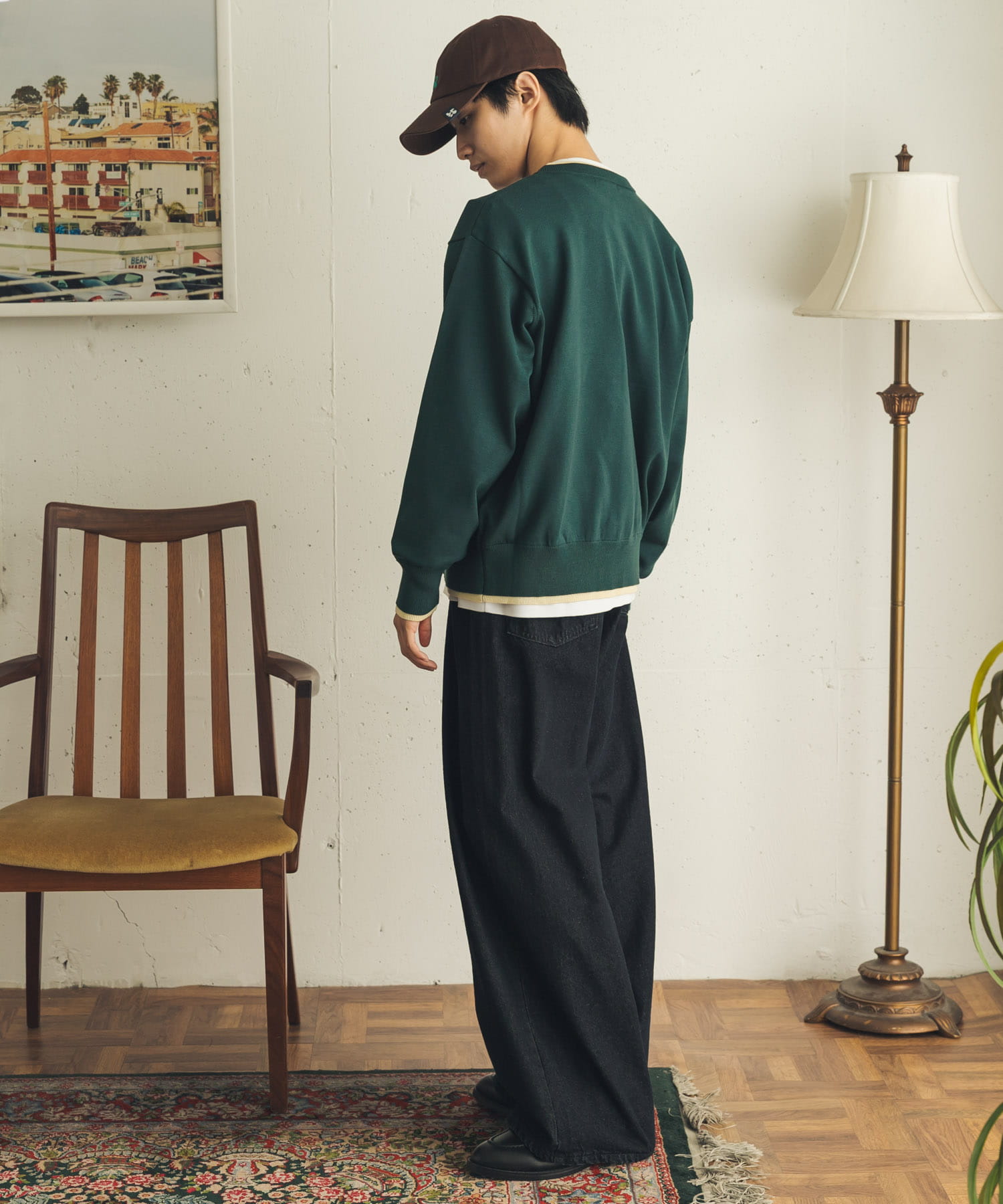身長：172cm サイズ：L