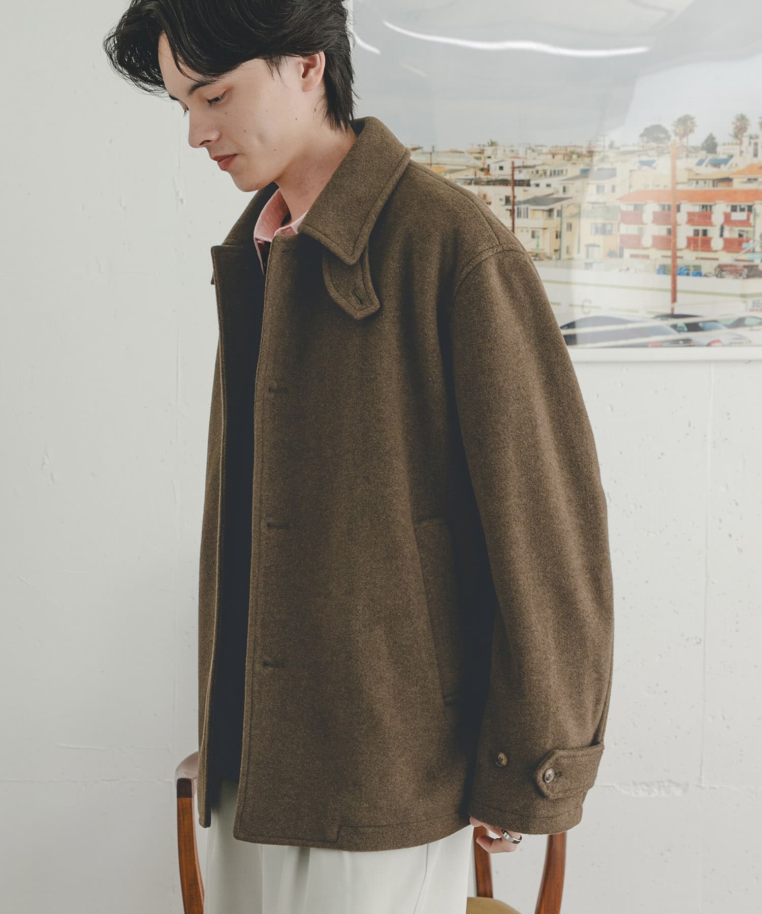 身長：173cm サイズ：L