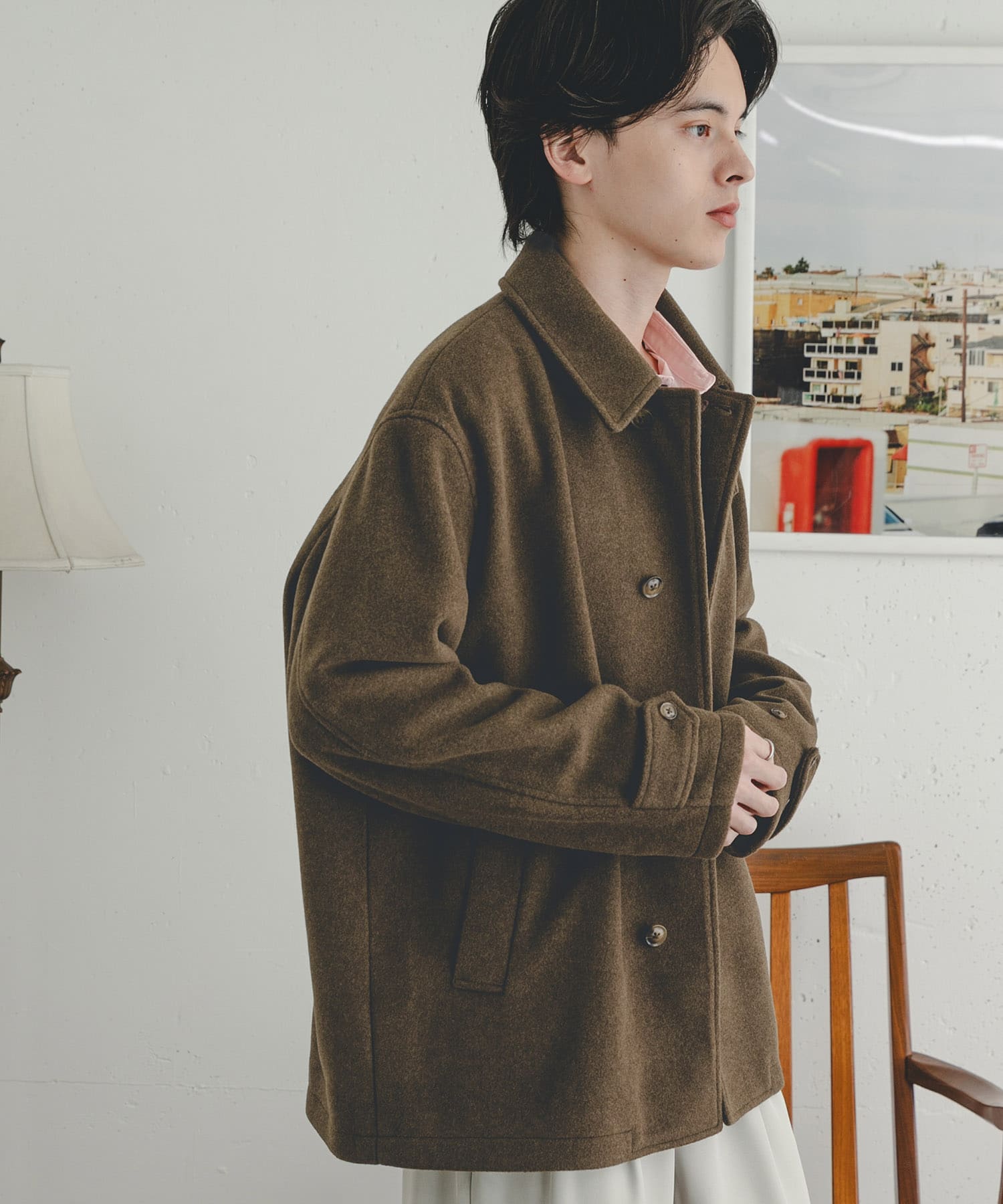 身長：173cm サイズ：L