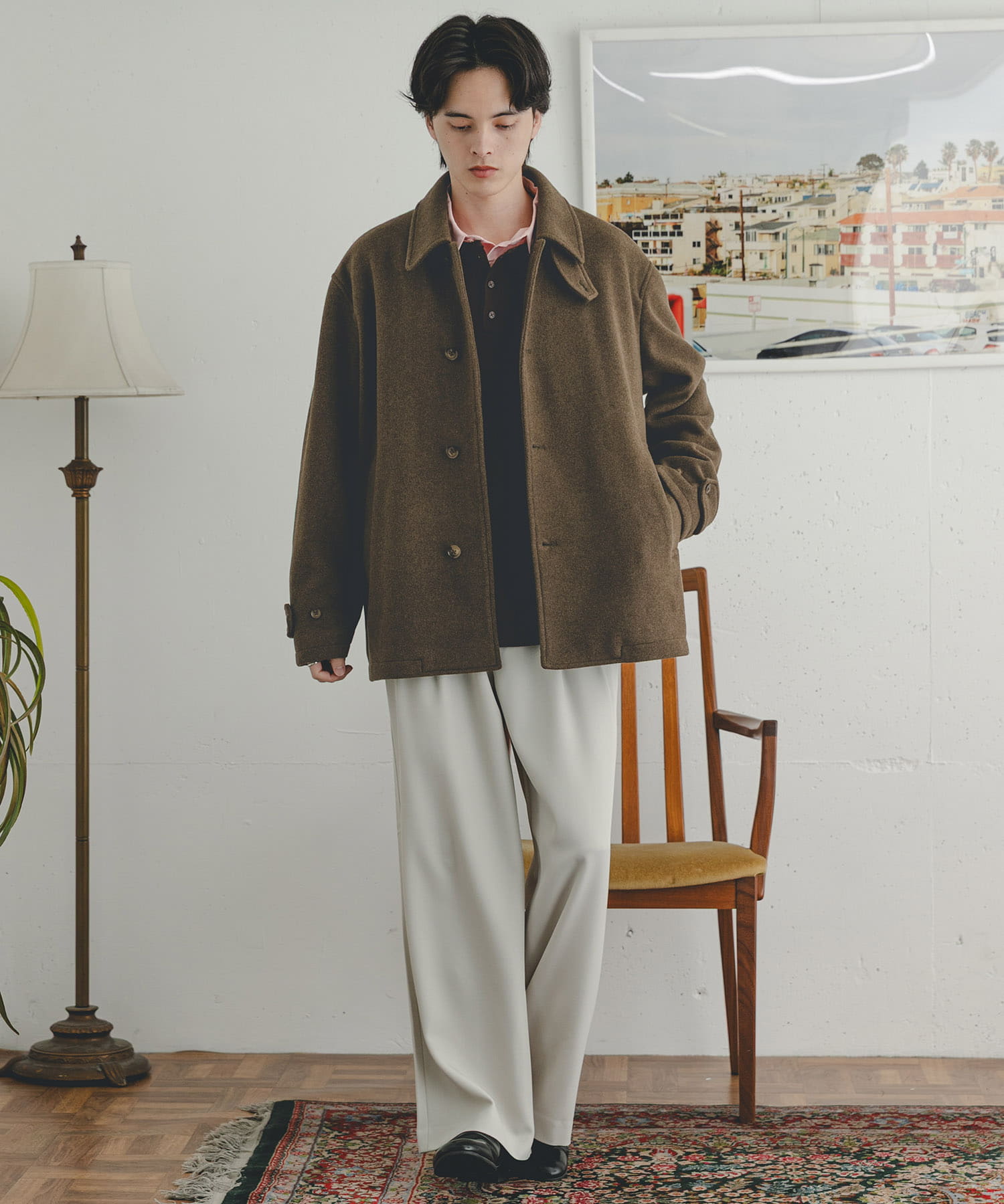 身長：173cm サイズ：L