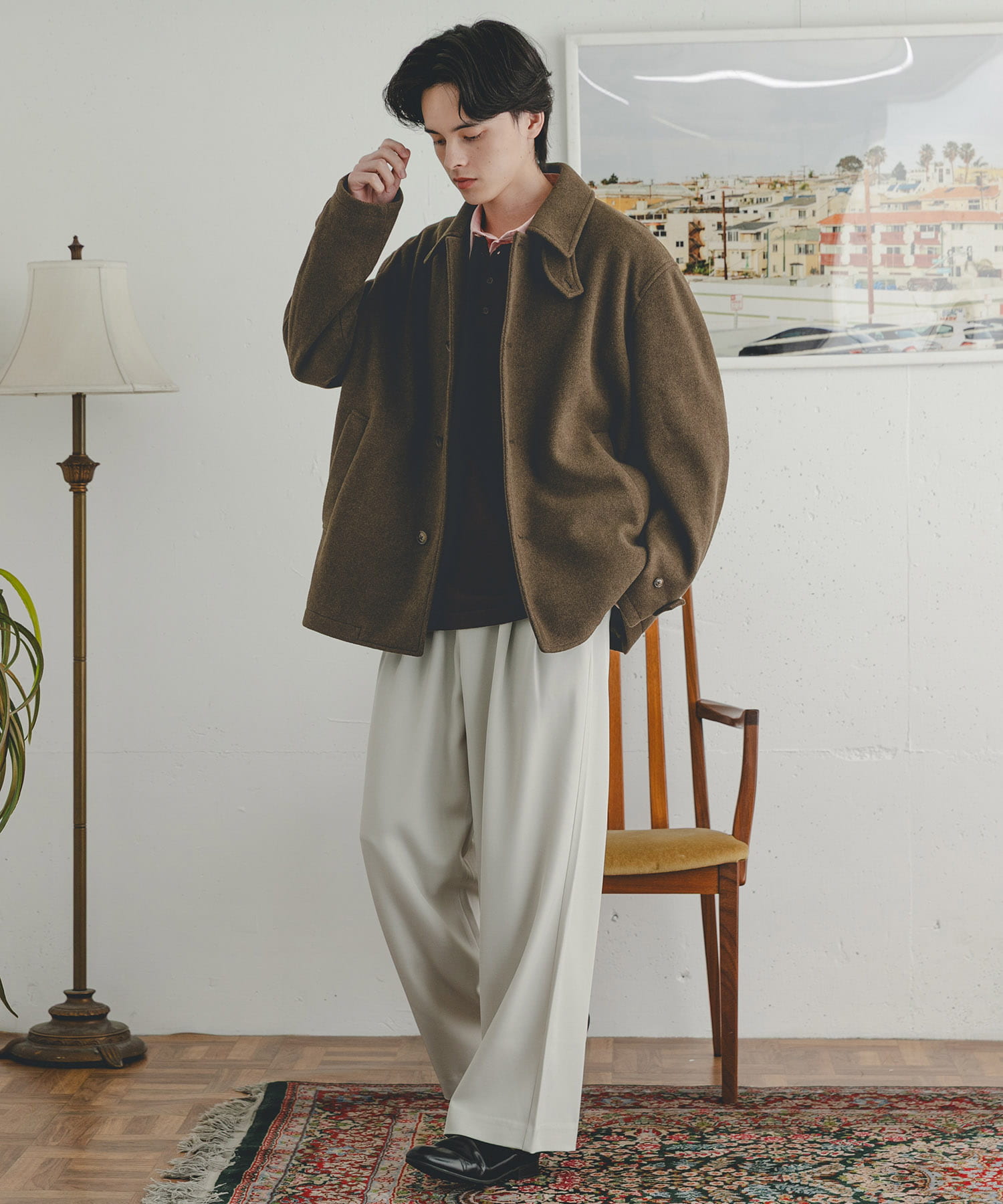 身長：173cm サイズ：L