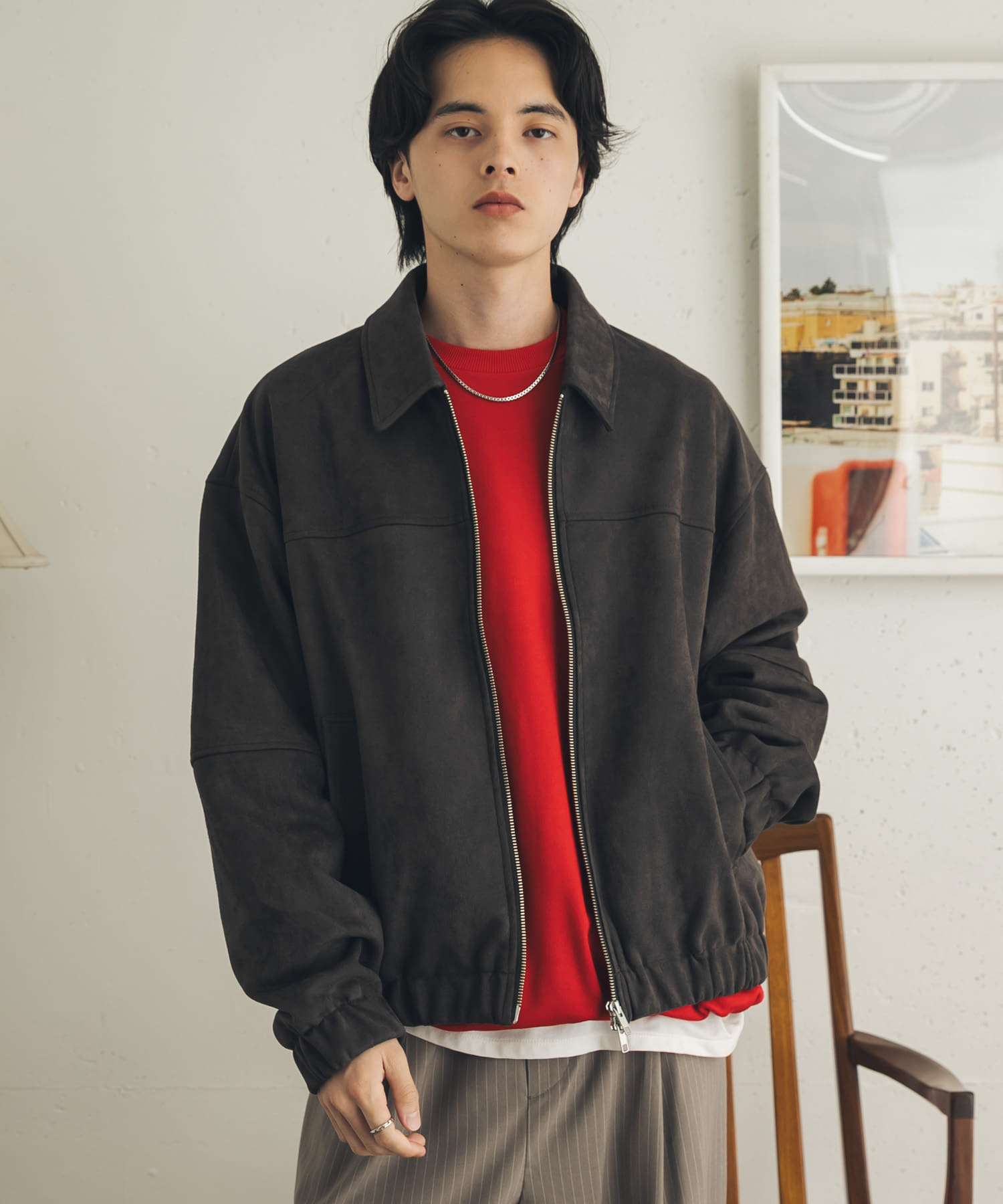 F/S ZIPスタンドブルゾン(M BEIGE): アウター｜URBAN RESEARCH公式