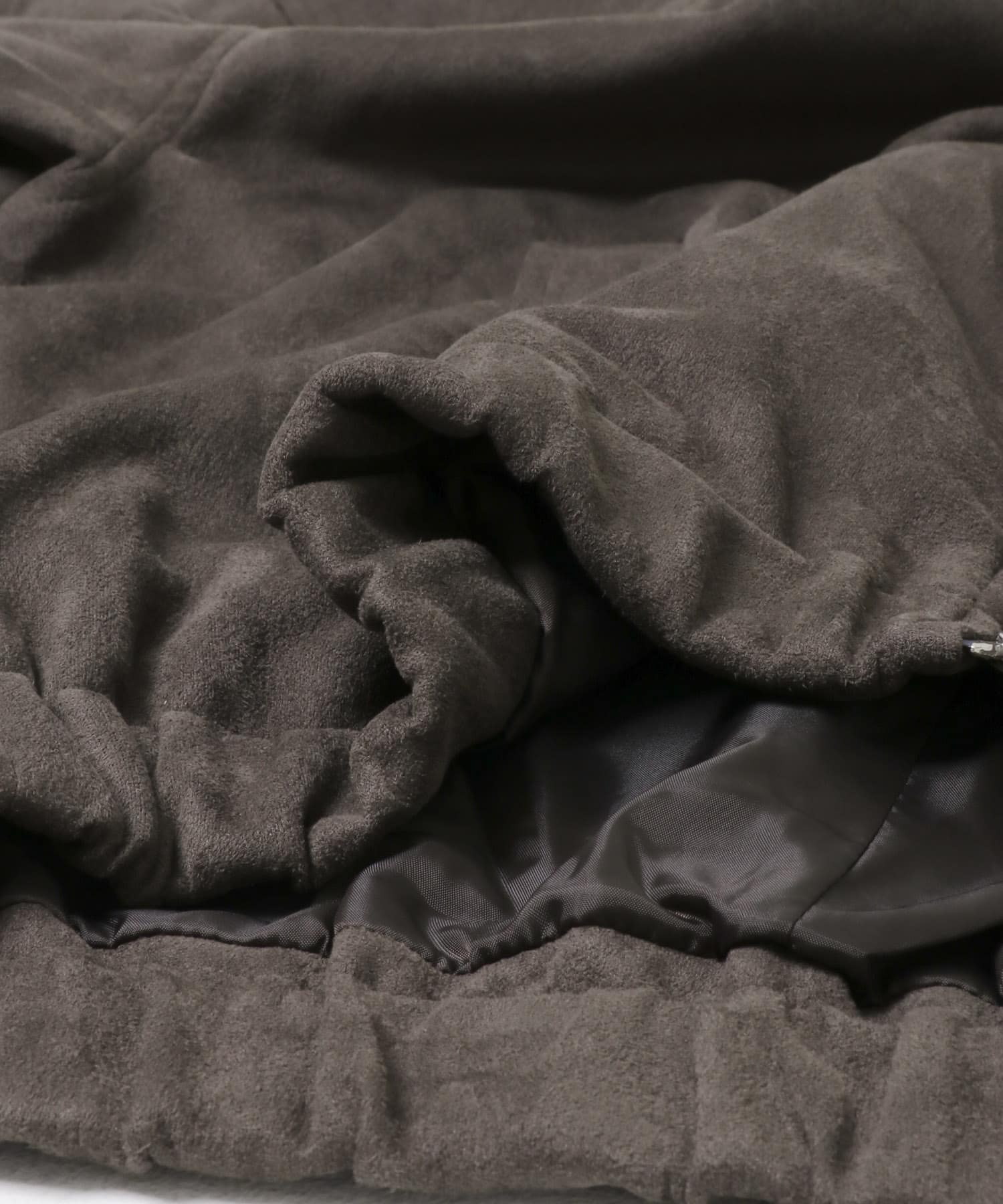 F/S ZIPスタンドブルゾン CHARCOAL M